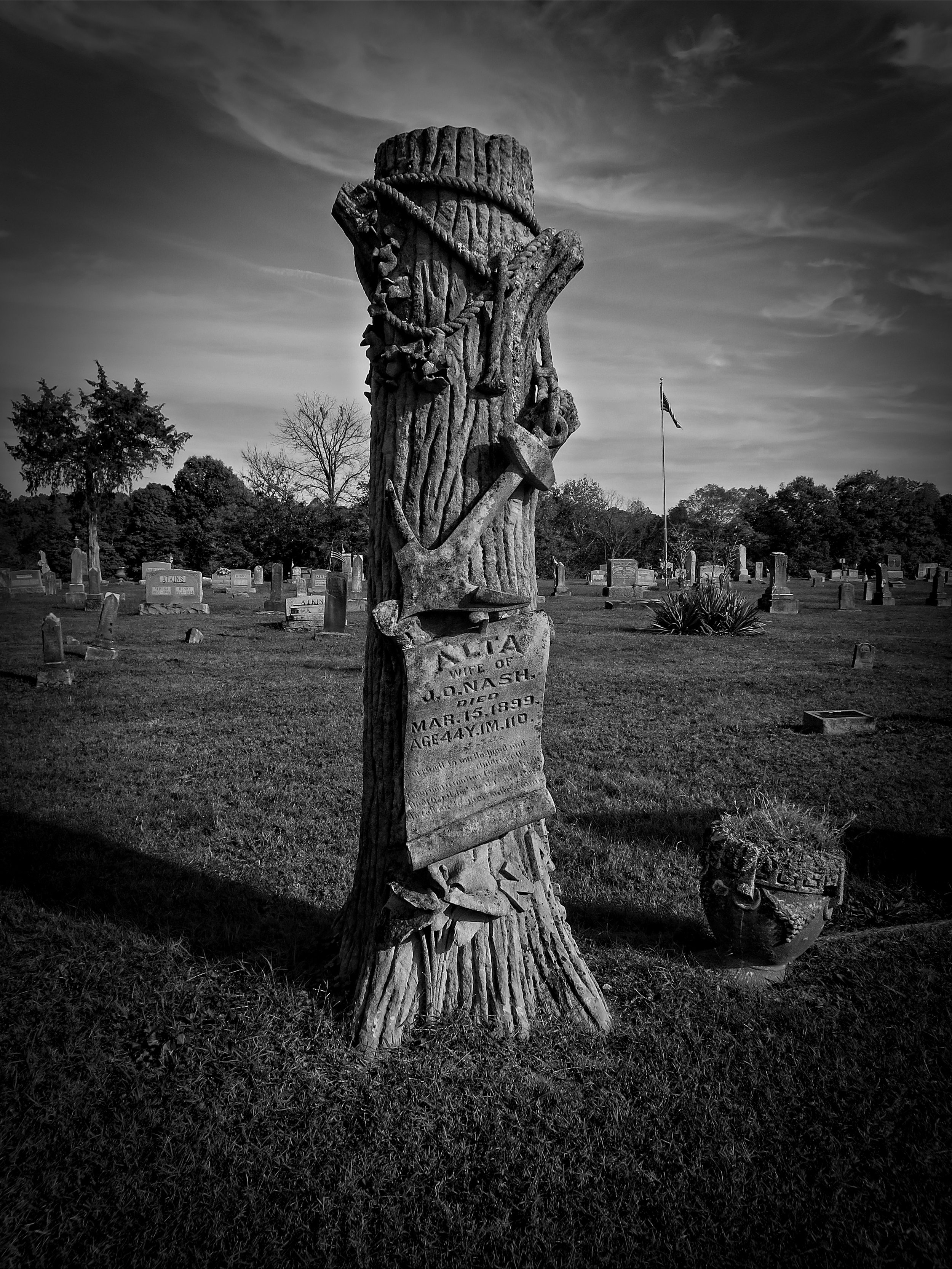 Birdseye Cemetery Monument