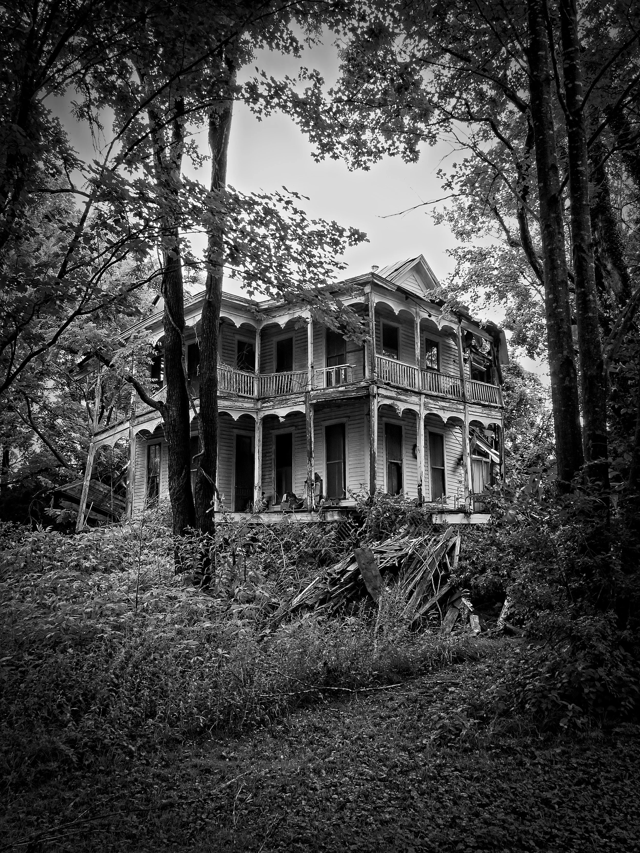 Old Captain's home in Alton, Indiana