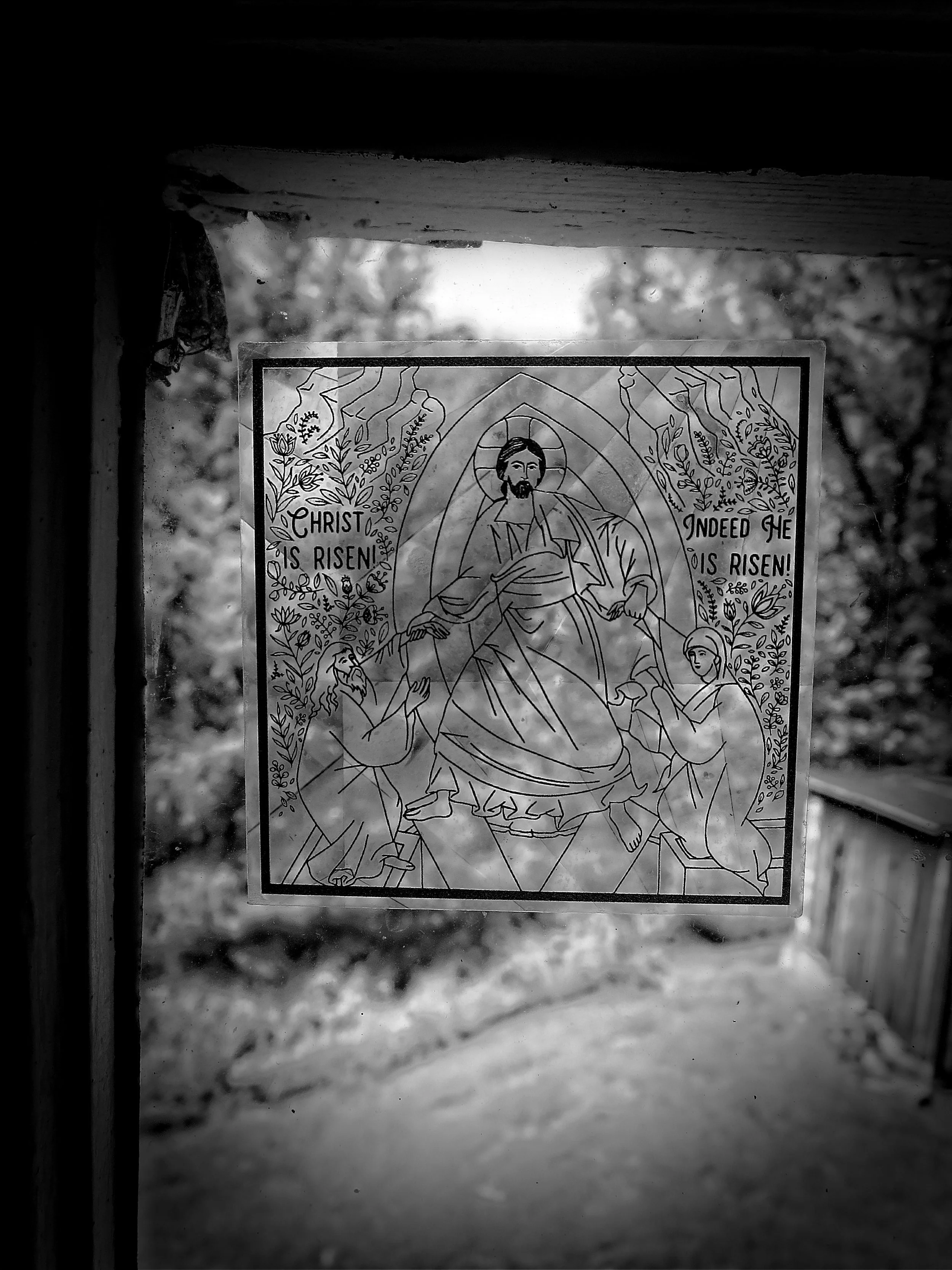 Window Pane in the Proctor House