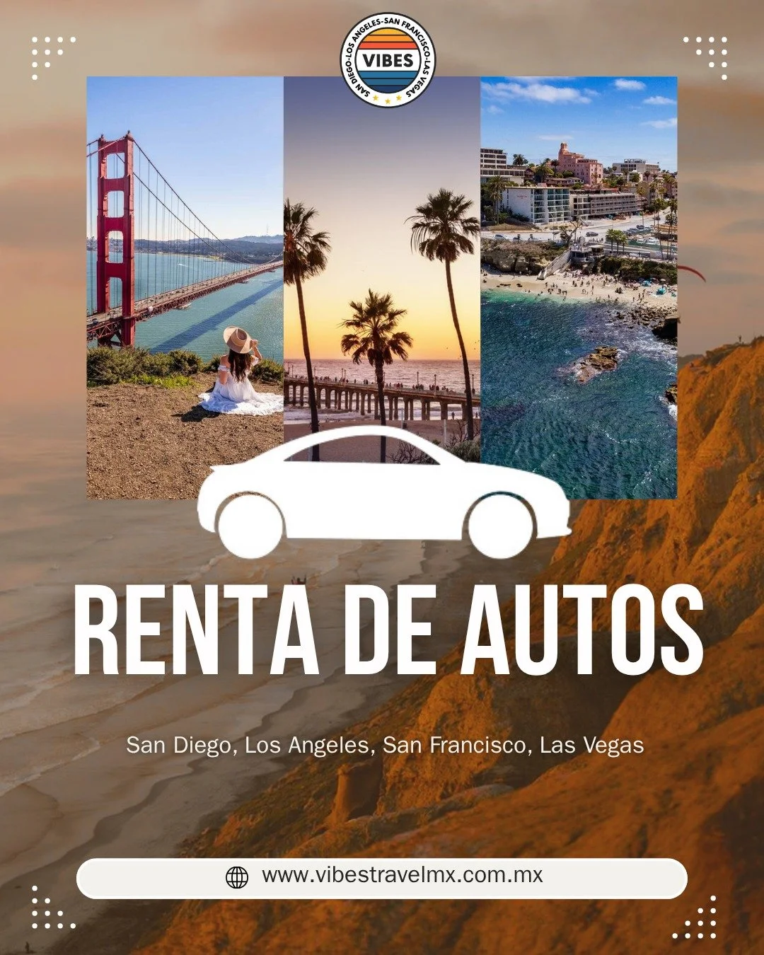 Necesitas rentar un auto en California?

Somos especialistas. cotiza con nosotros.

#rentadeautos #sandiego #losangeles #sanfrancisco #lasvegasnevada