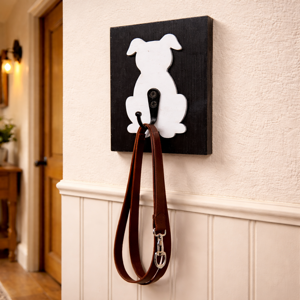 Dog lead holder/hook