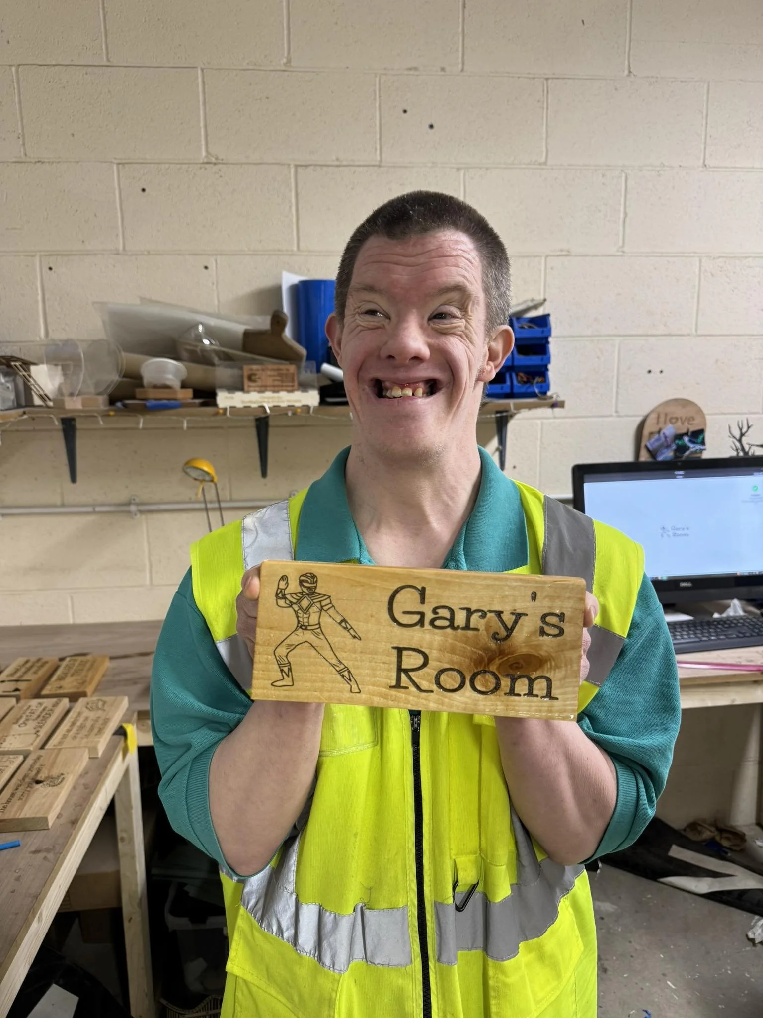 Personalised Wooden Room Sign