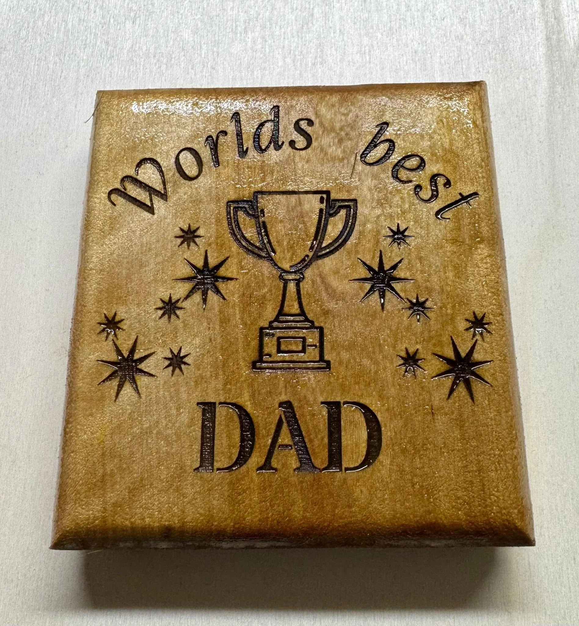 Fathers Day Coaster