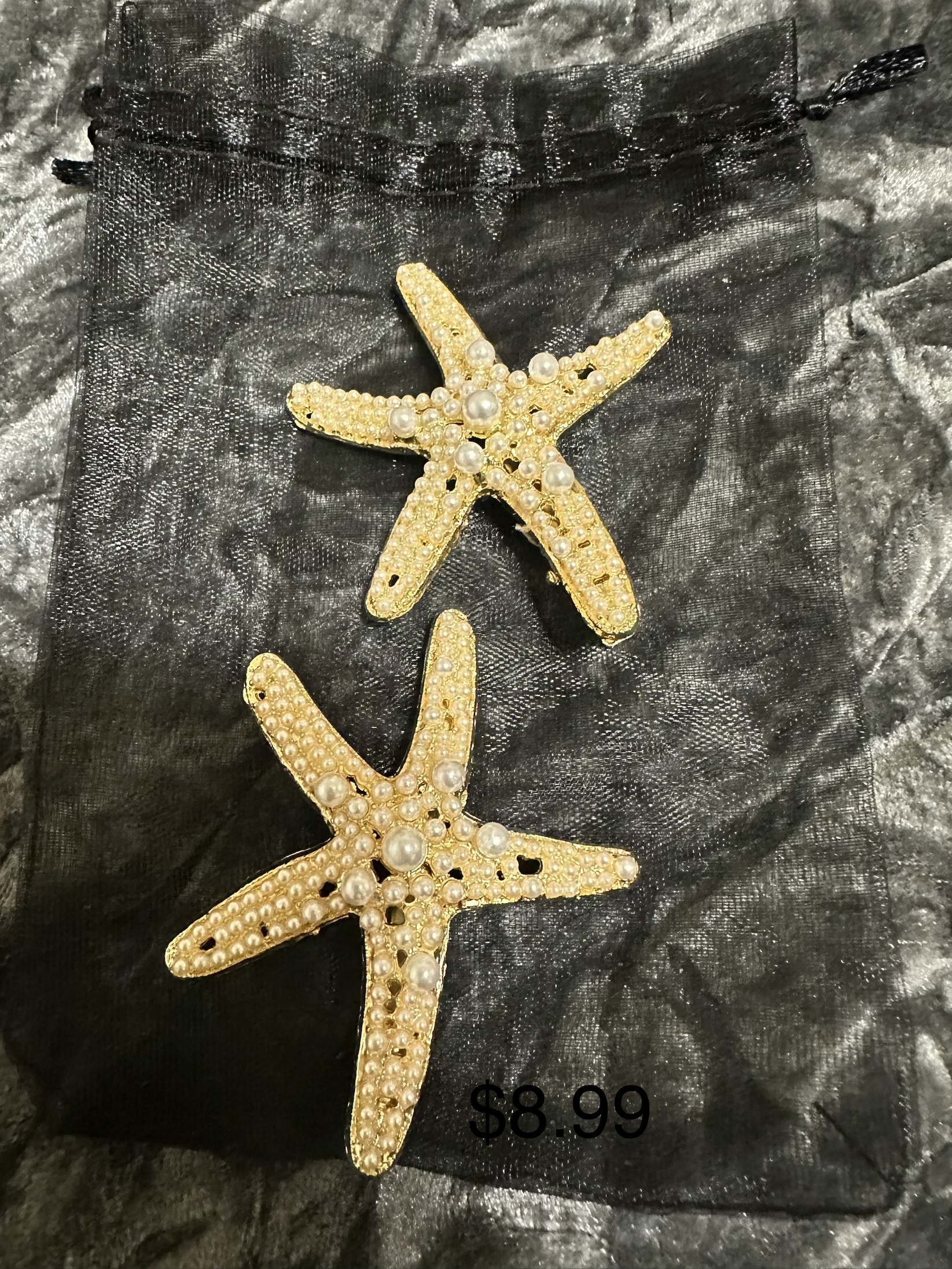 Aurelia Shore Collection Clips Set of 2