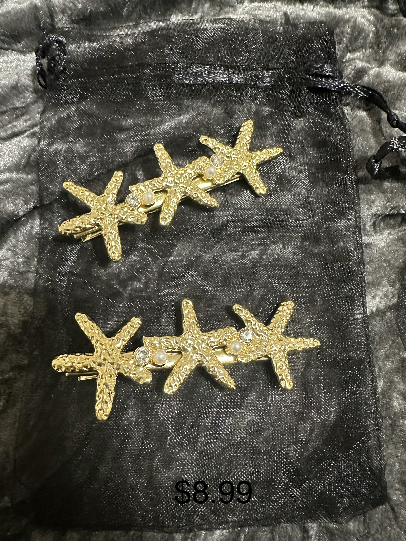 Seaside Heirloom Set of 2 Hair Clips