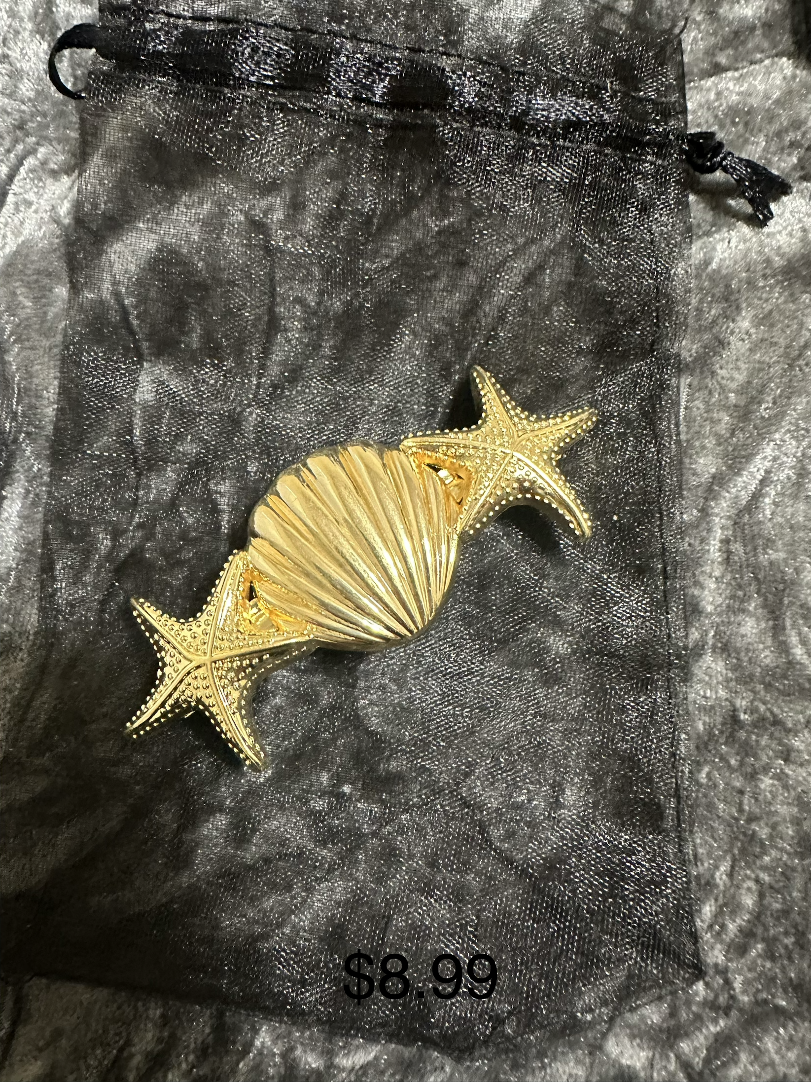 Ocean Whisper Hair Clip