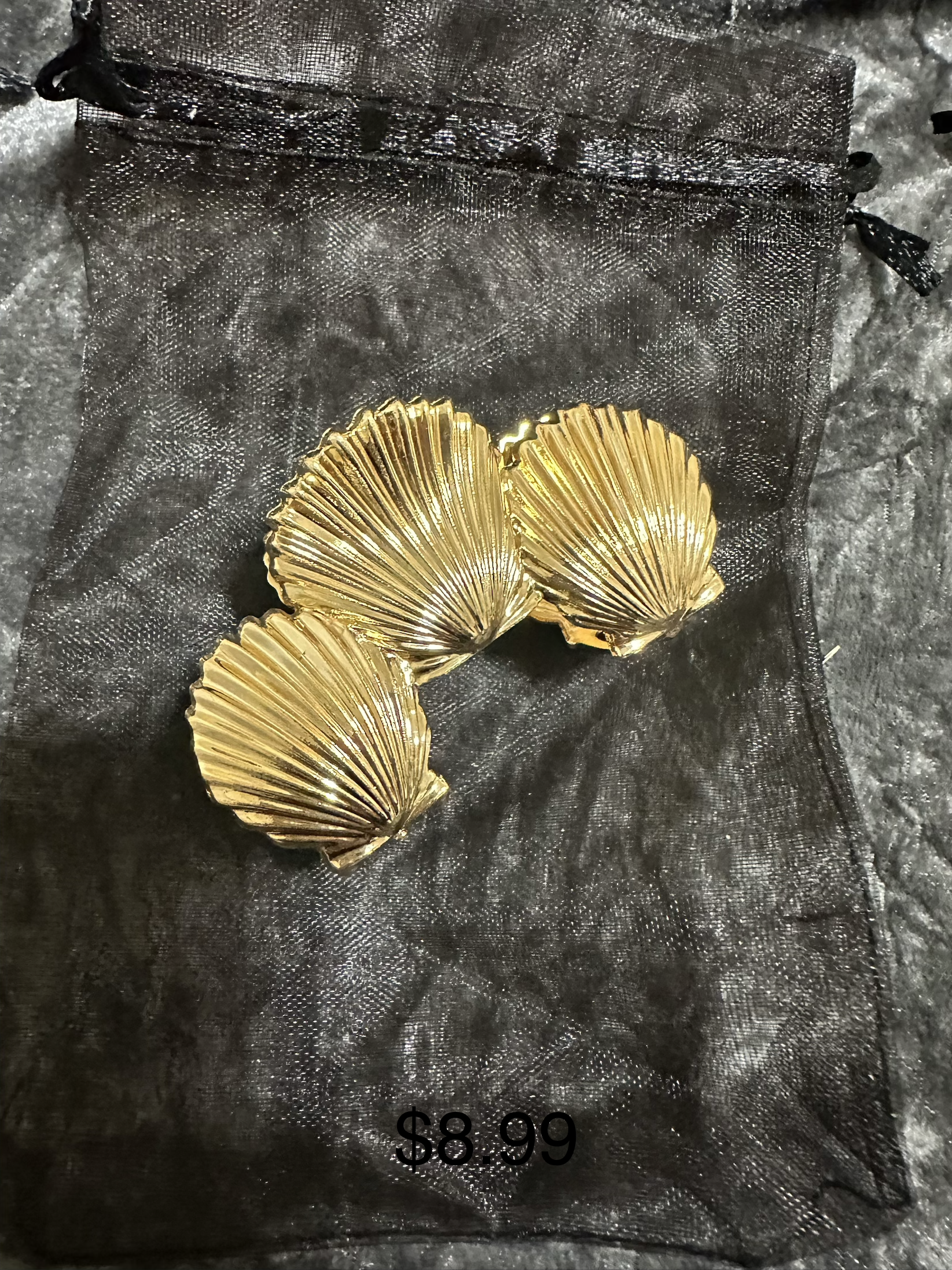 Sunset Cove Shell Hair Clip