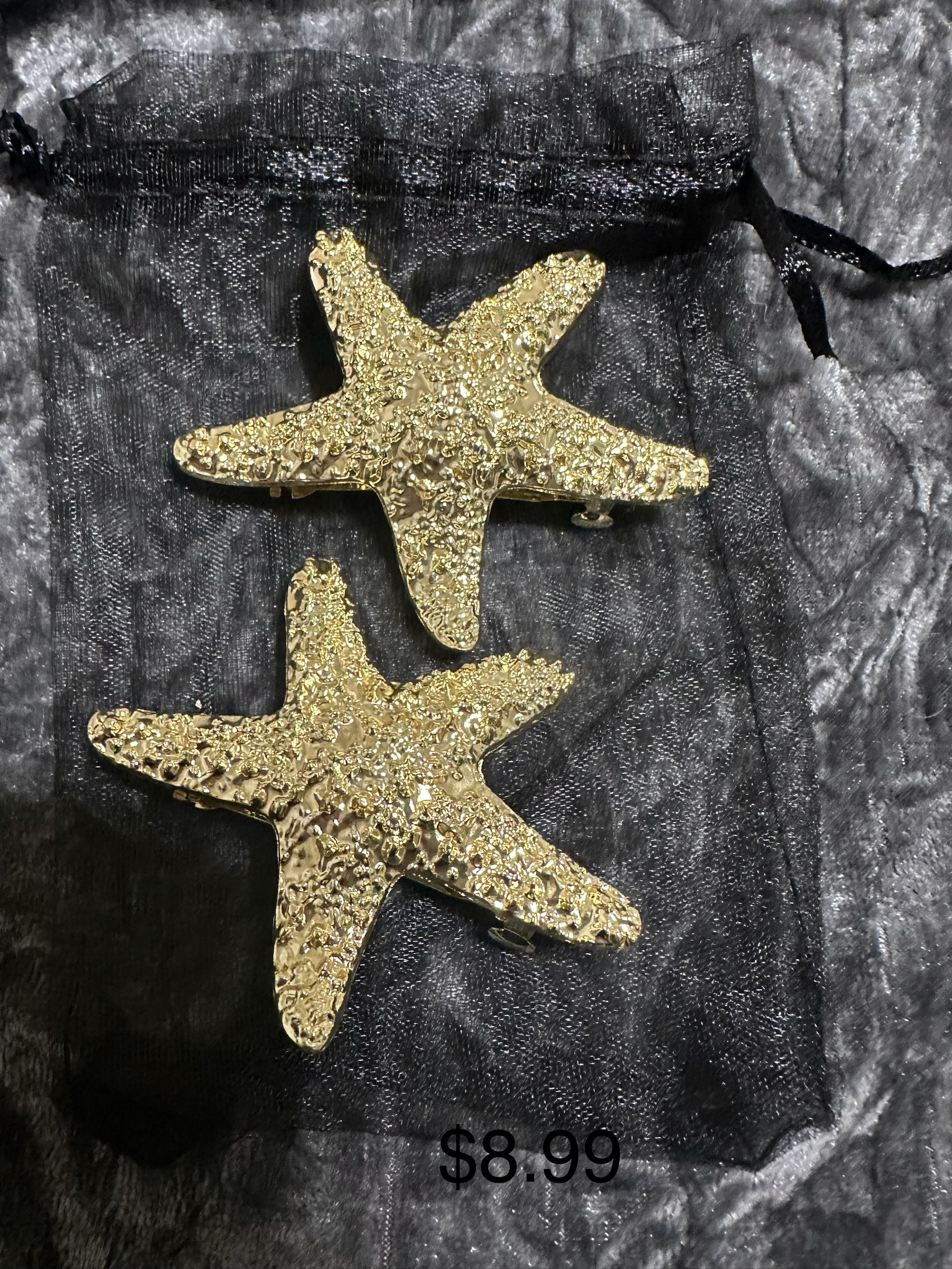 Isla Star Hair Clips Set of 2