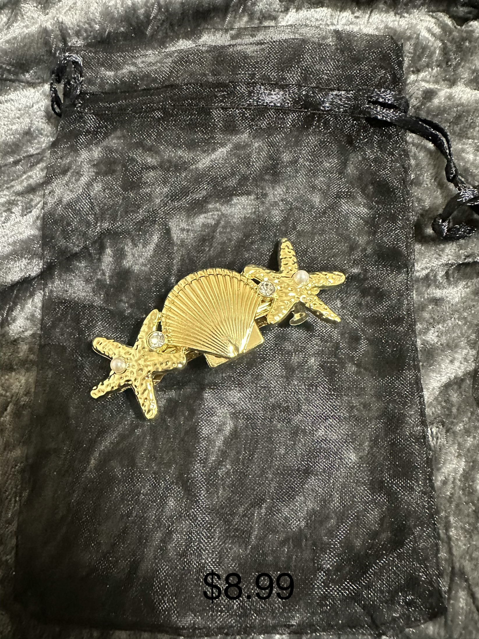 Starlit Shore Hair Clip