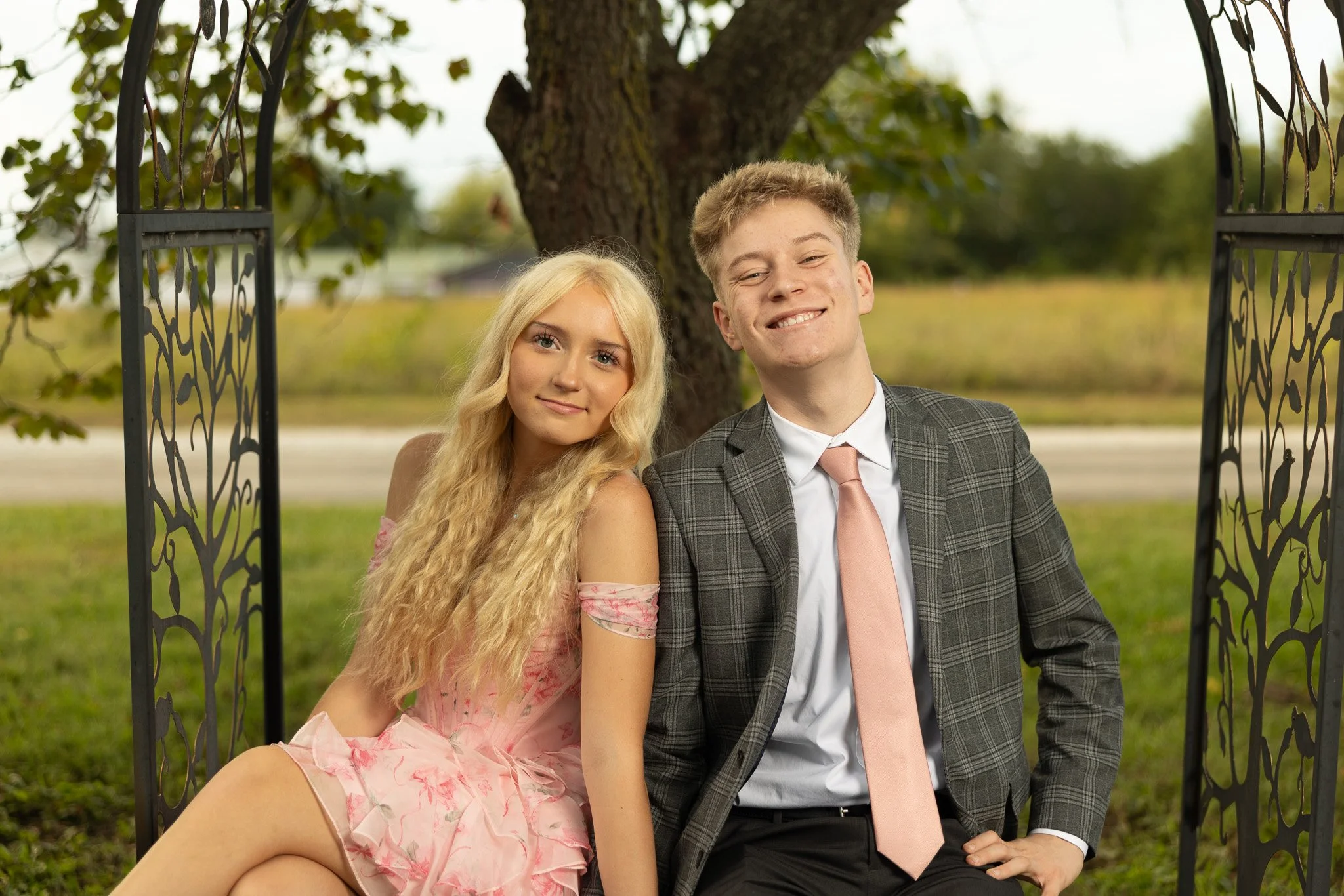 Emme and Barney Homecoming