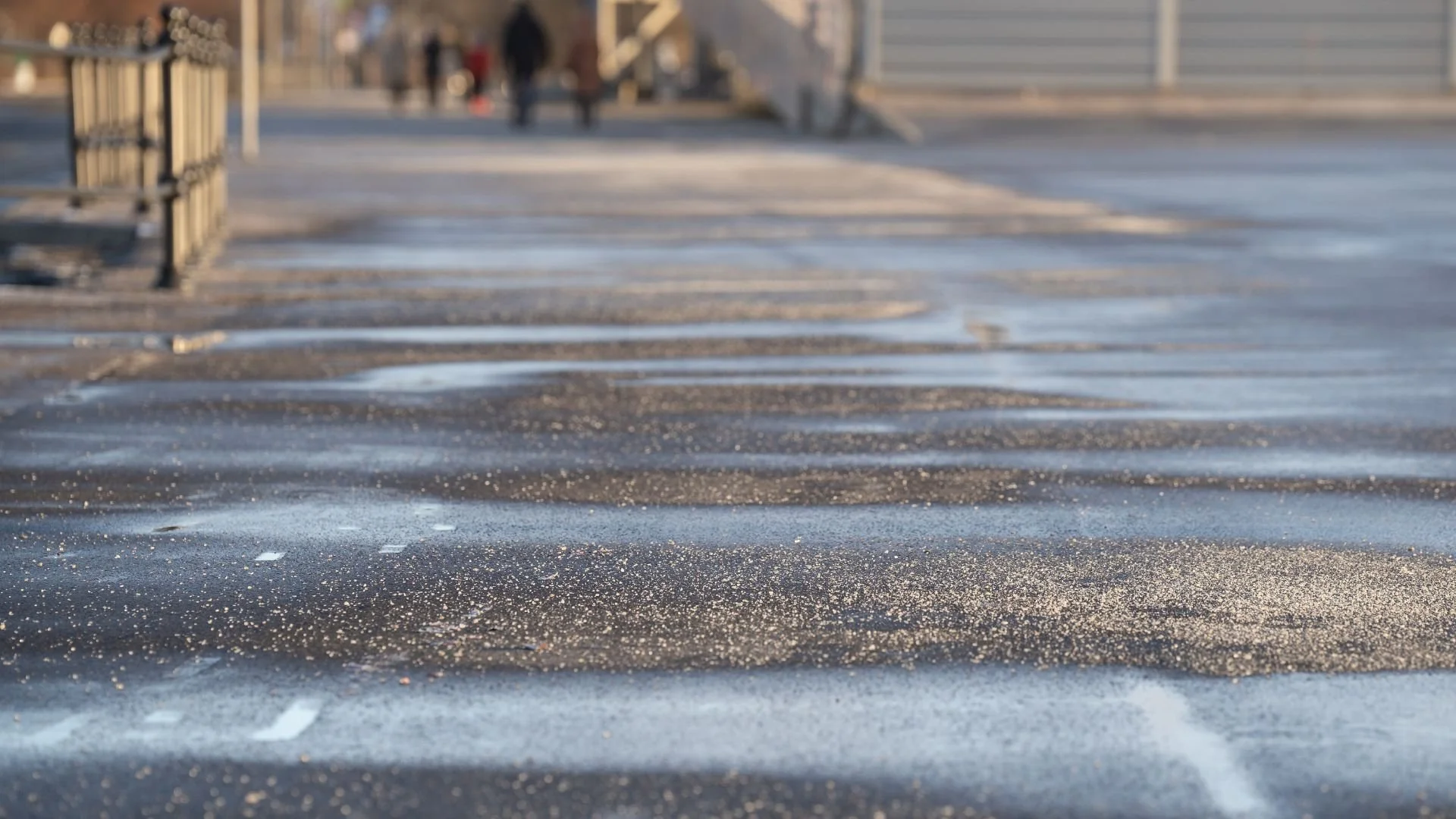 Close-up of pink Himalayan salt granules.