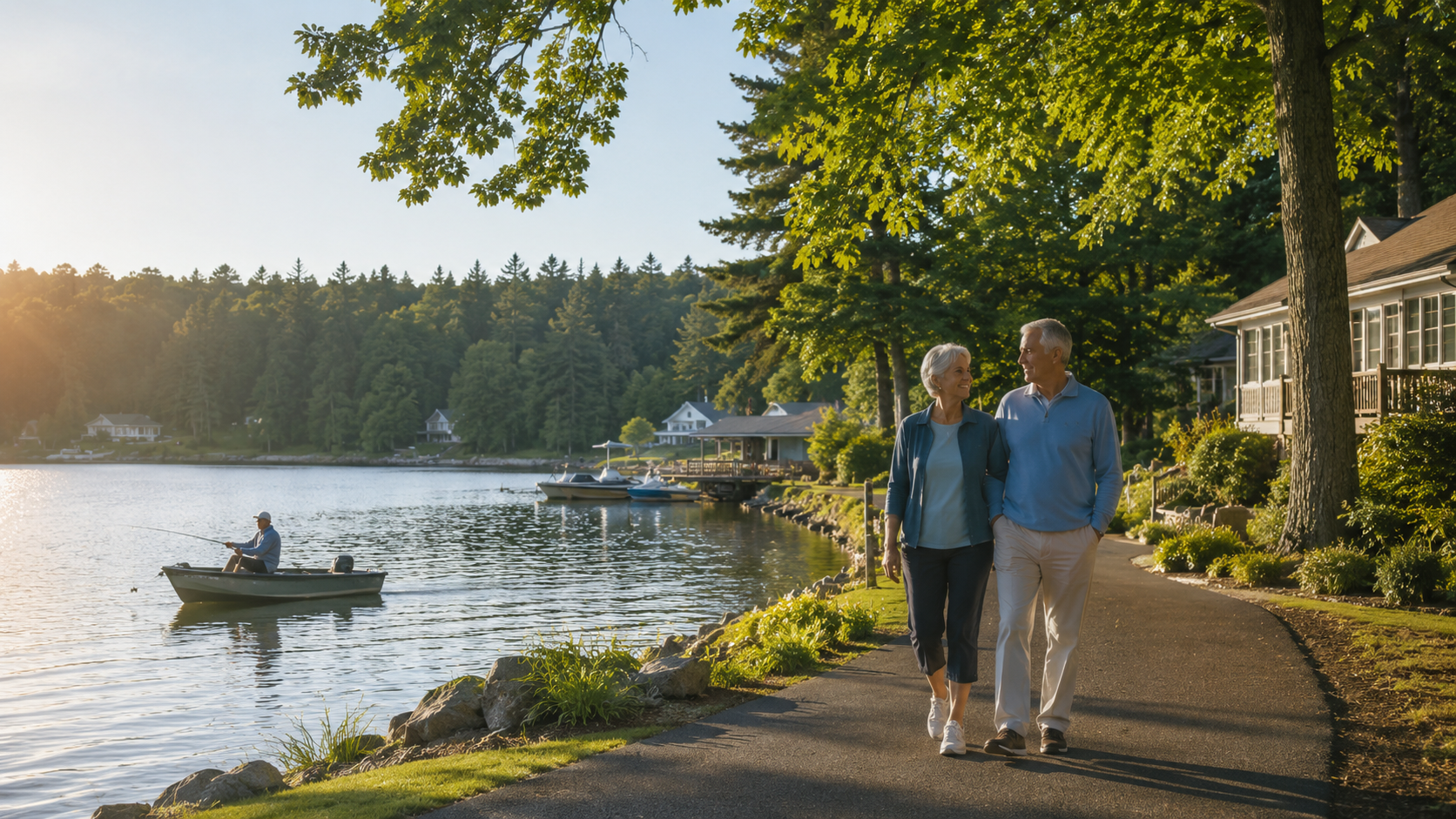 Could One Of These 7 Lake Destinations Match Your Retirement Vision?