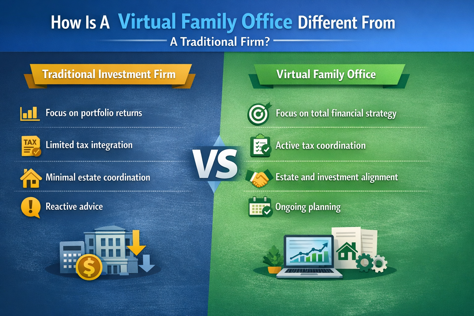 How Is A Virtual Family Office Different From A Traditional Firm?
