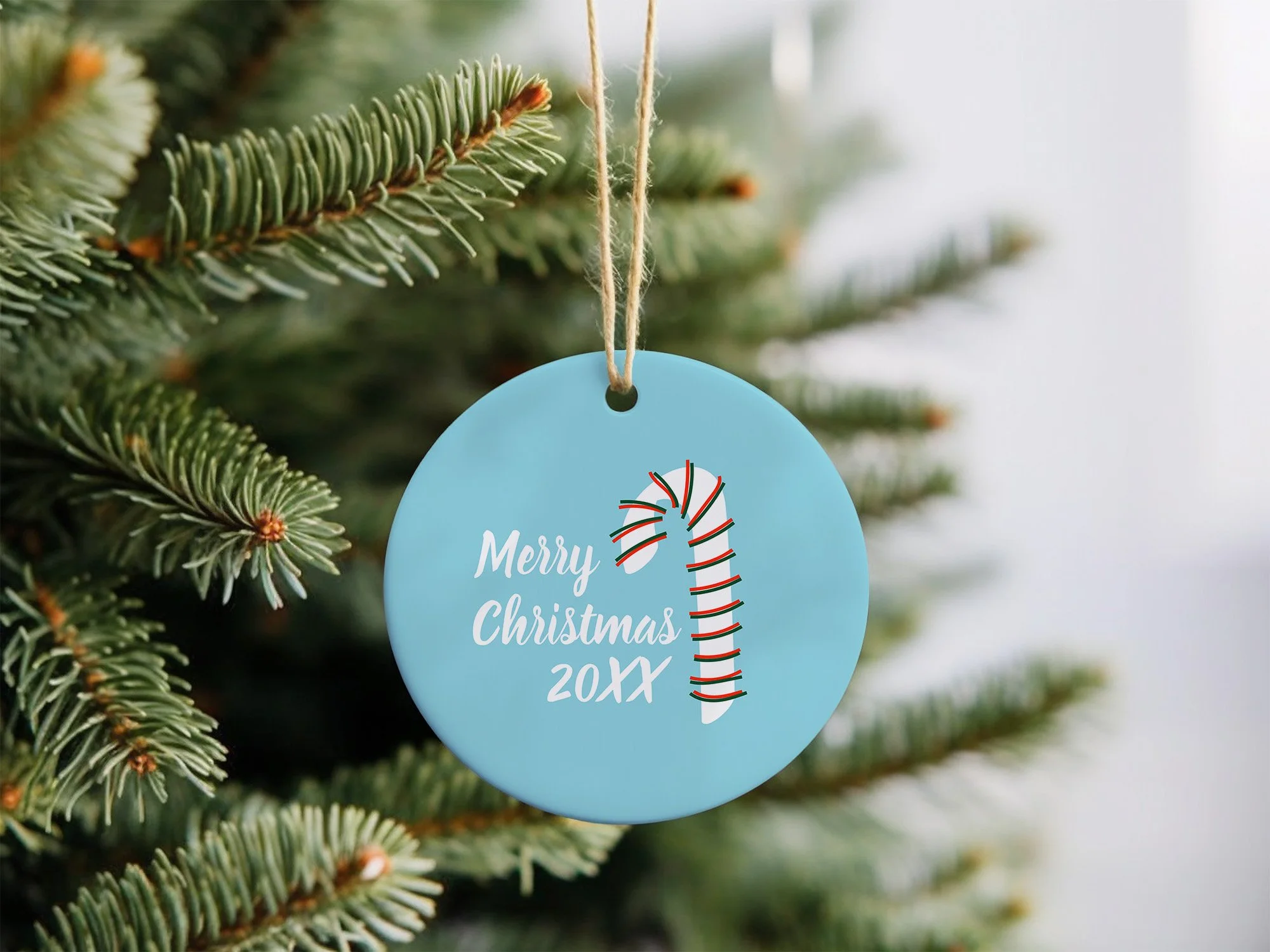 Aleatha Cox_Zazzle Holiday Season Artistic Candy Cane Ceramic Ornament.jpg