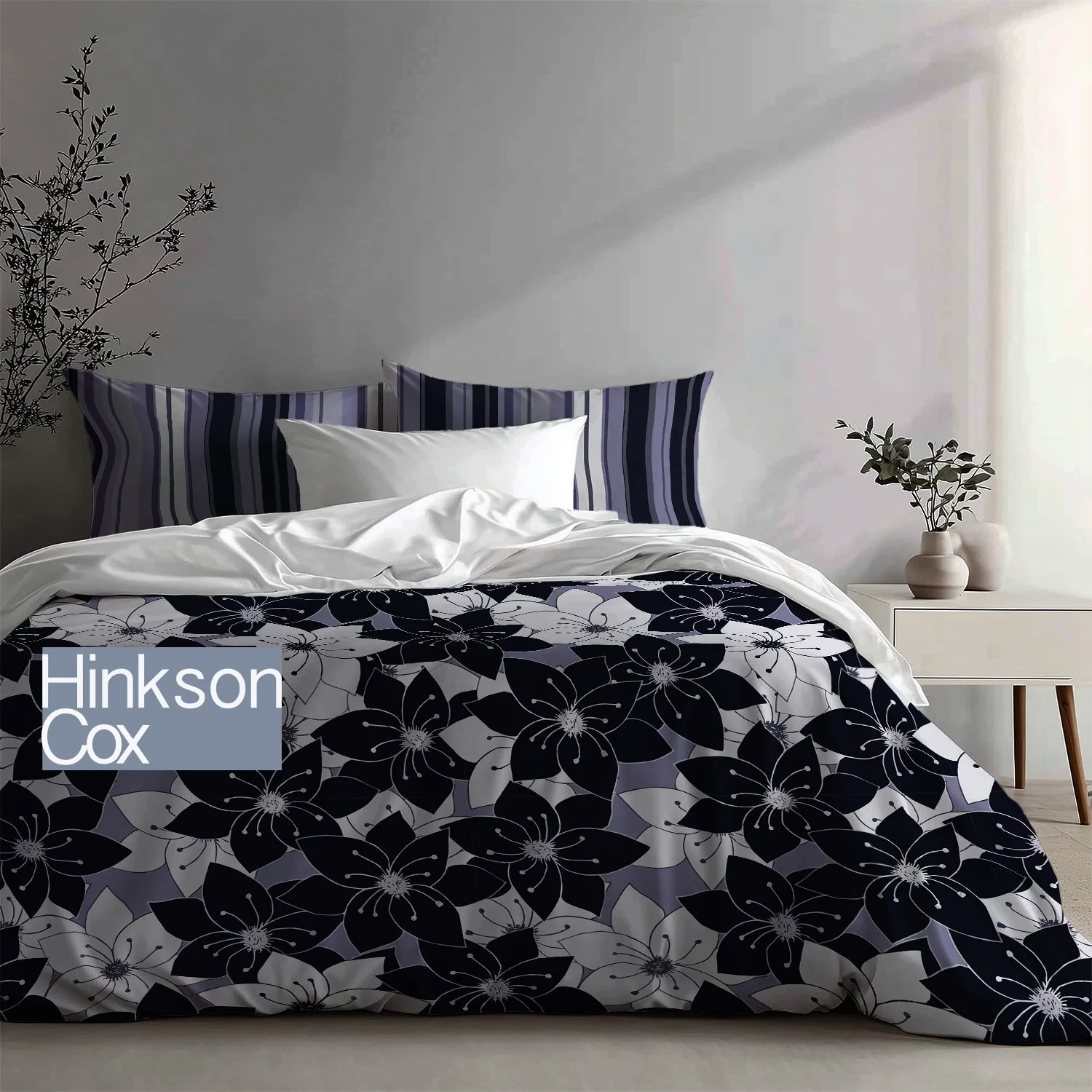 bedding set 3-HC_Black Off-White and Purple Maximalist Boho Chic done.jpg