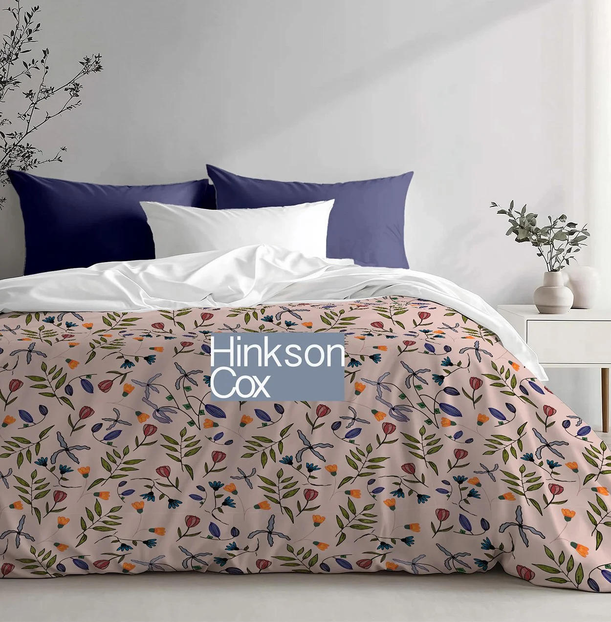 Duvet Cover in Hand Drawn Flower Pattern.jpg