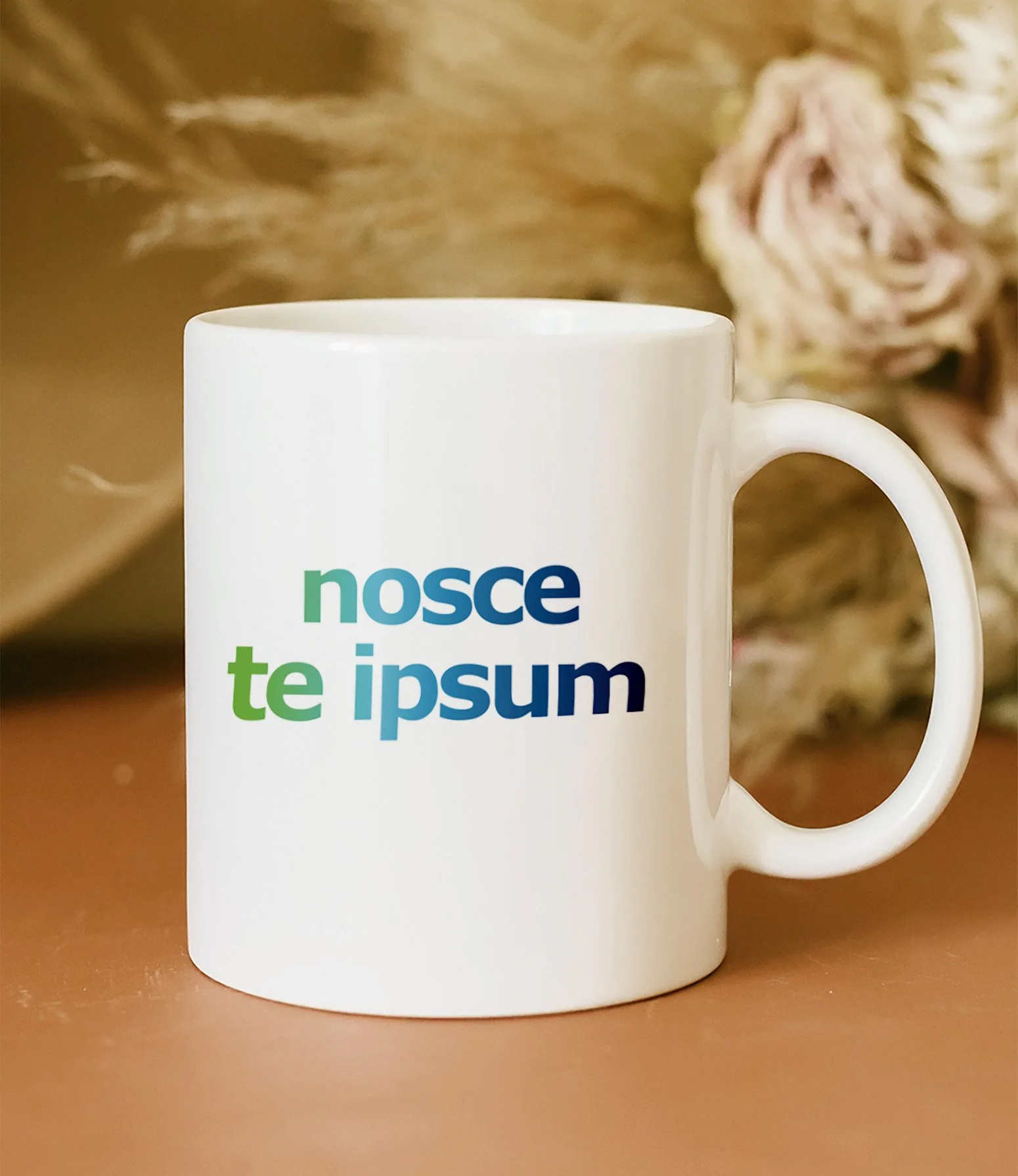 Nosce Te Ipsum-Know Thyself-Expressions Coffee Mug. Aleatha Cox Zazzle.