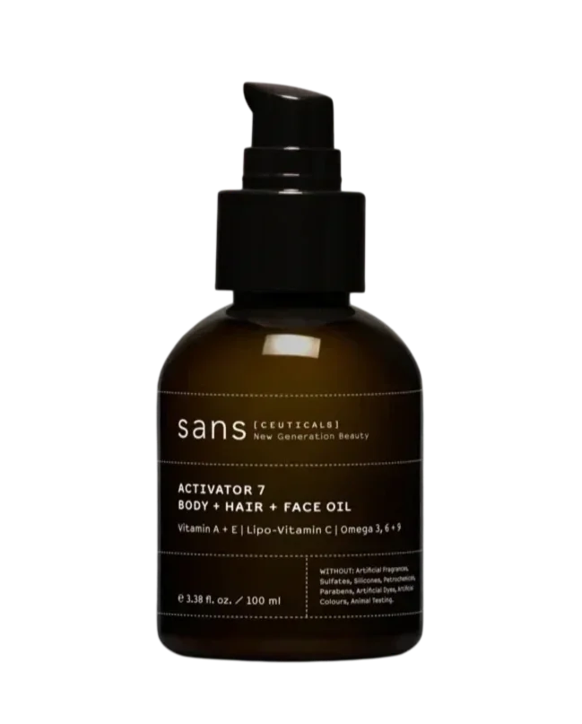 SANS Activator 7 Body + Hair + Face Oil