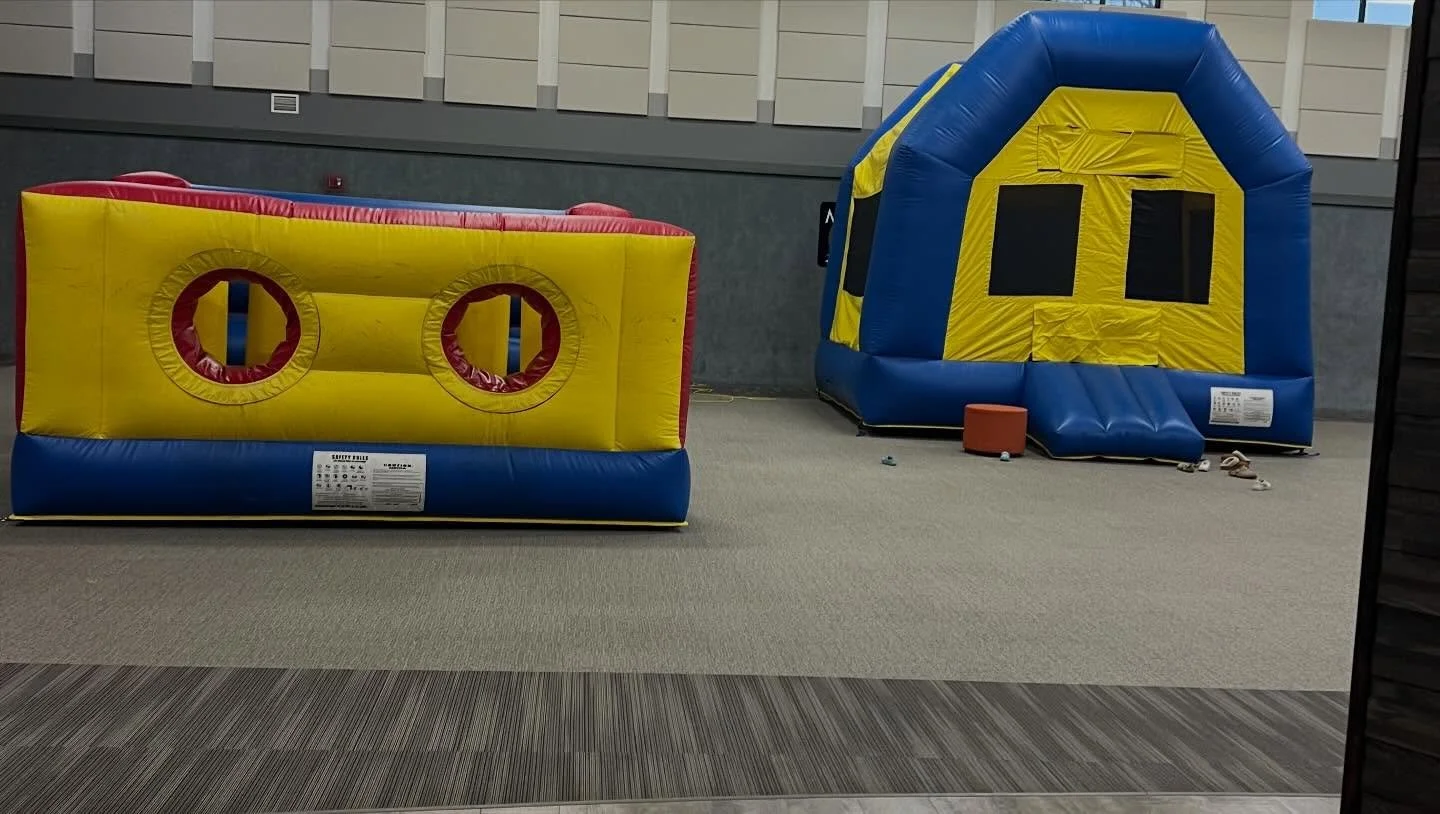 We had an awesome time at Parent&rsquo;s Night Out on Valentine&rsquo;s Day hanging out with some kids! We ate pizza chips popcorn and candy! We jumped in the bouncy stuff! We marathoned all 3 cars movies plus Moana! AND ended the night with a dance 