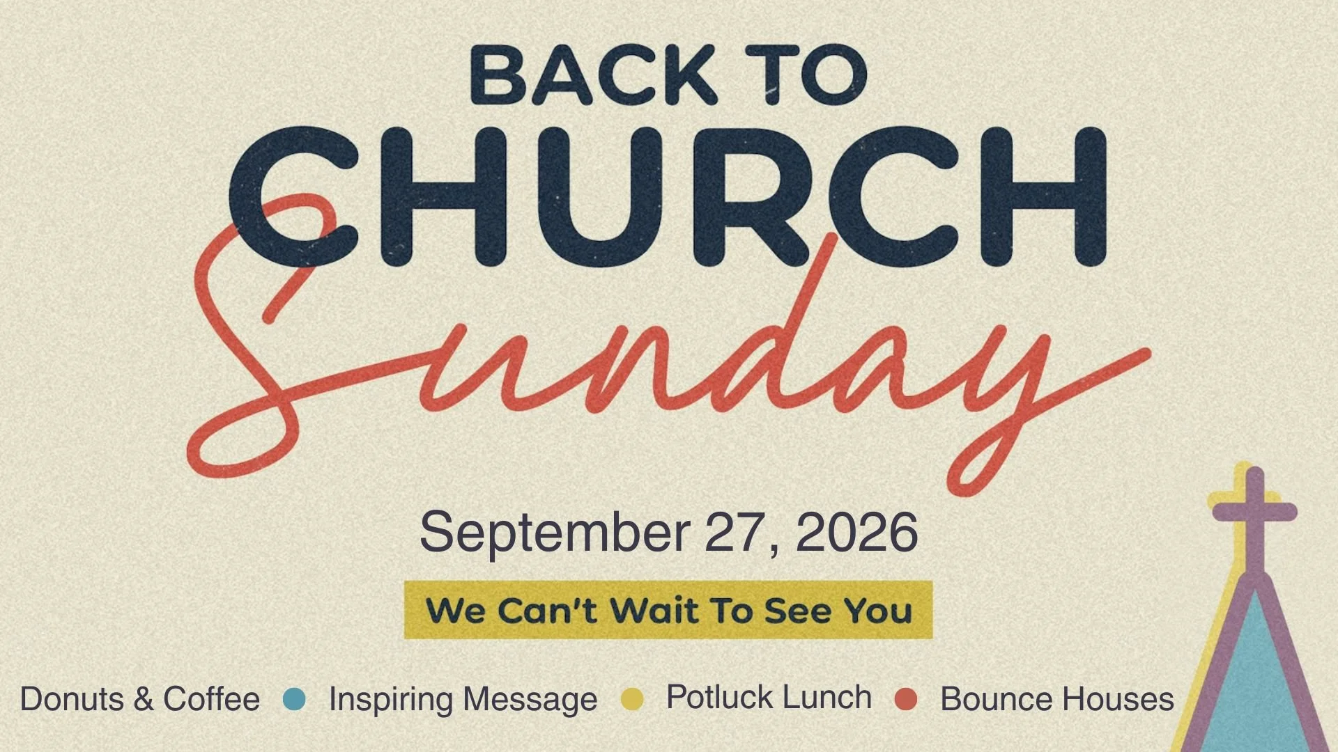 "Back to Church Sunday"