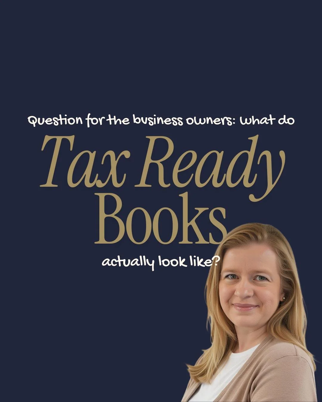 Did you know there's an *actual* definition for tax-ready books?

At least, at Tosha Inman CPA, here's what we want to see before start working on your tax return:

&rarr; All income + expenses categorized (no missing months)

&rarr; Bank + CC accoun