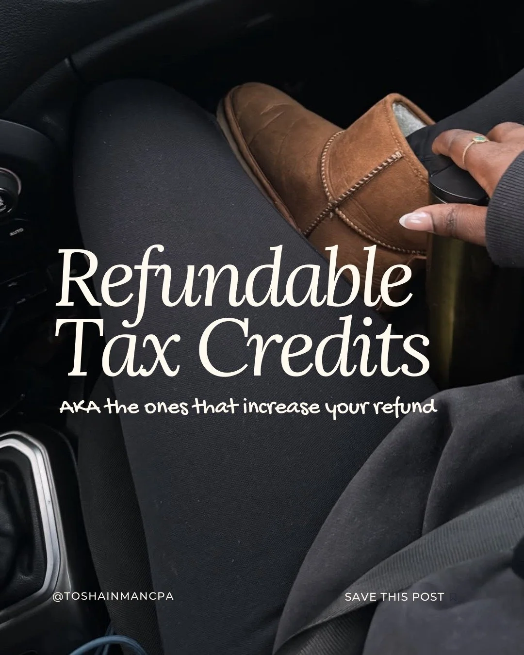 Quick tax credits crash course: tax credits reduce your tax bill on a dollar-for-dollar basis. 💰

Generally, tax credits can only reduce your tax bill to $0... but if you qualify for refundable tax credits, you can actually get money BACK if your cr