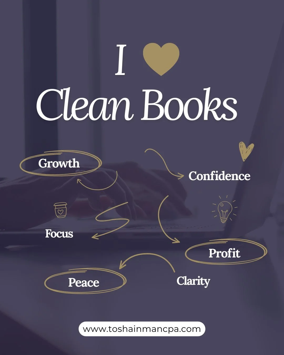 When your books are clean, decisions are easier, stress is lower, and you actually know where your business stands. 

Clean numbers create clarity and confidence.

We can get you there! Reach out when you&rsquo;re ready to take the stress out of your