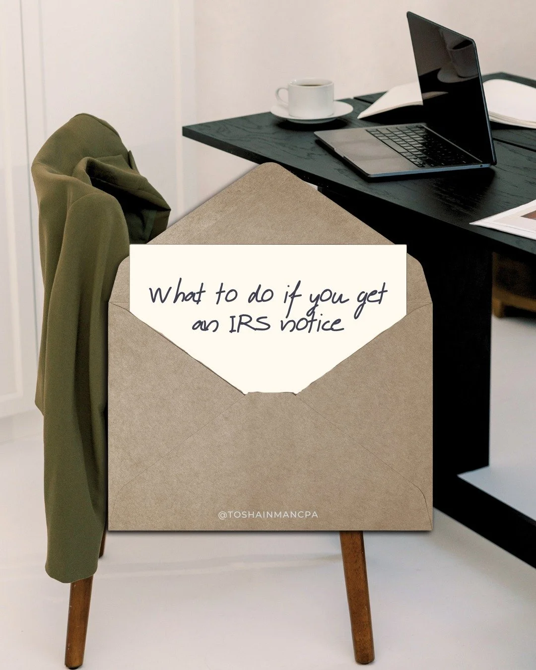 If you've never gotten an IRS notice, your first one can feel pretty scary! 

Just know this: not every IRS notice means you owe money.

Some notices are informational, some are asking for missing info, and some show a balance due.

The WORST thing y