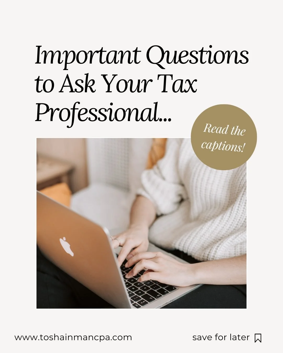 Here are some questions you might want to ask your tax pro during tax season and beyond:

- Ask your tax preparer about deductions and credits you may qualify for, such as IRA contributions, medical expenses, the Child Tax Credit, or education credit