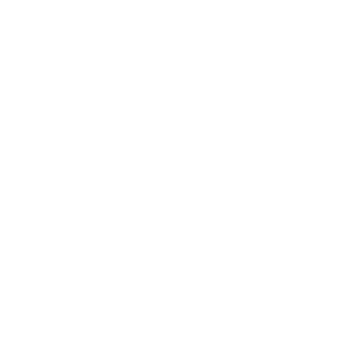 Icon of a taxi with a suitcase in front of it on a black background.