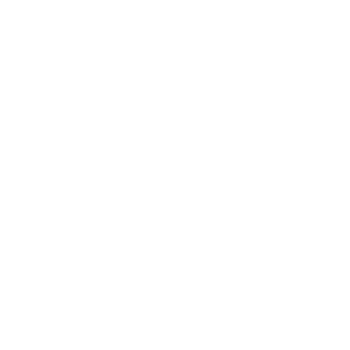Icon of two location pins connected by a dotted line on a black background.