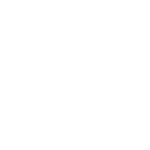 Icon of a steering wheel on a black background.