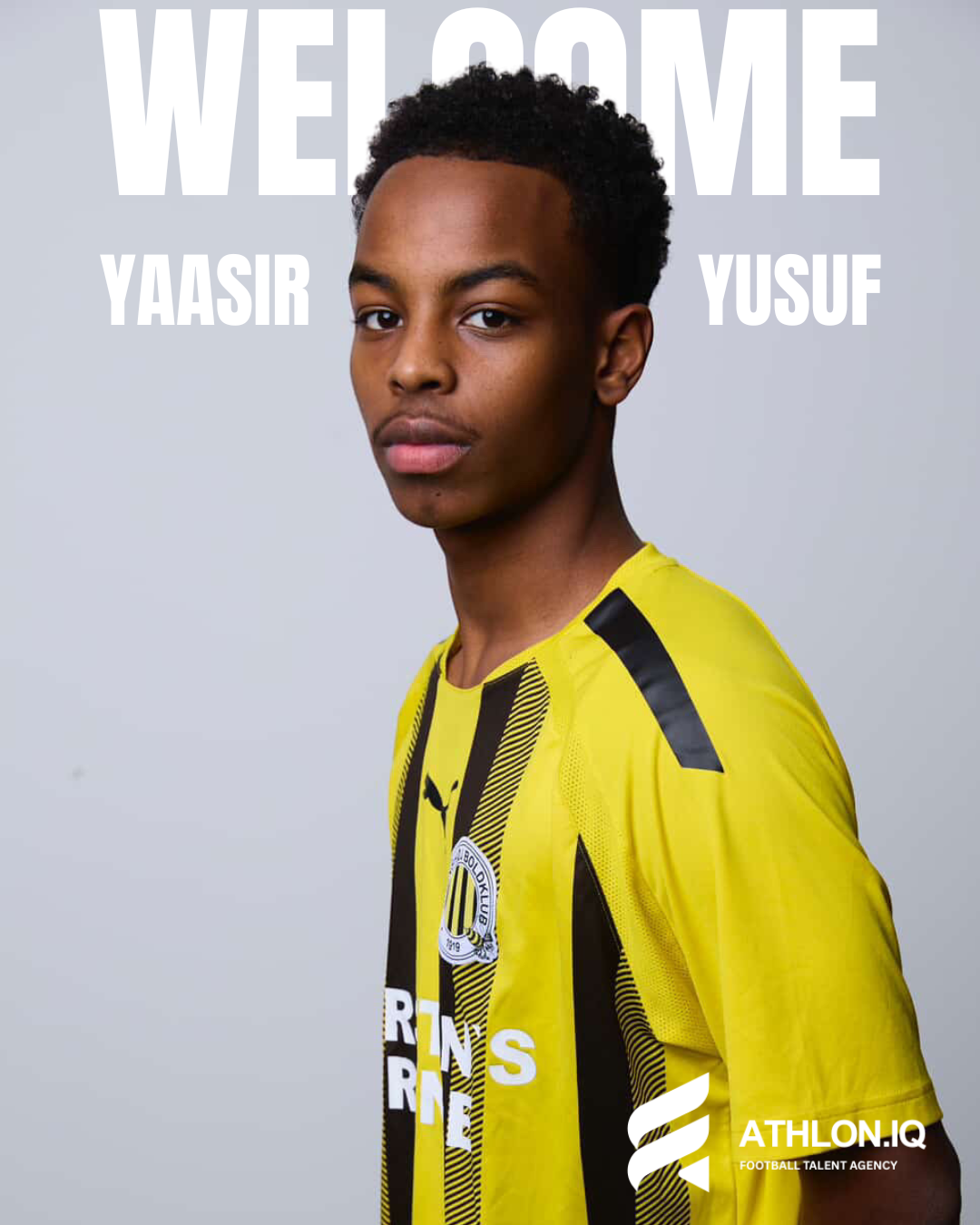 Welcome to the Athlon.iq family, Yaasir Yusuf!
