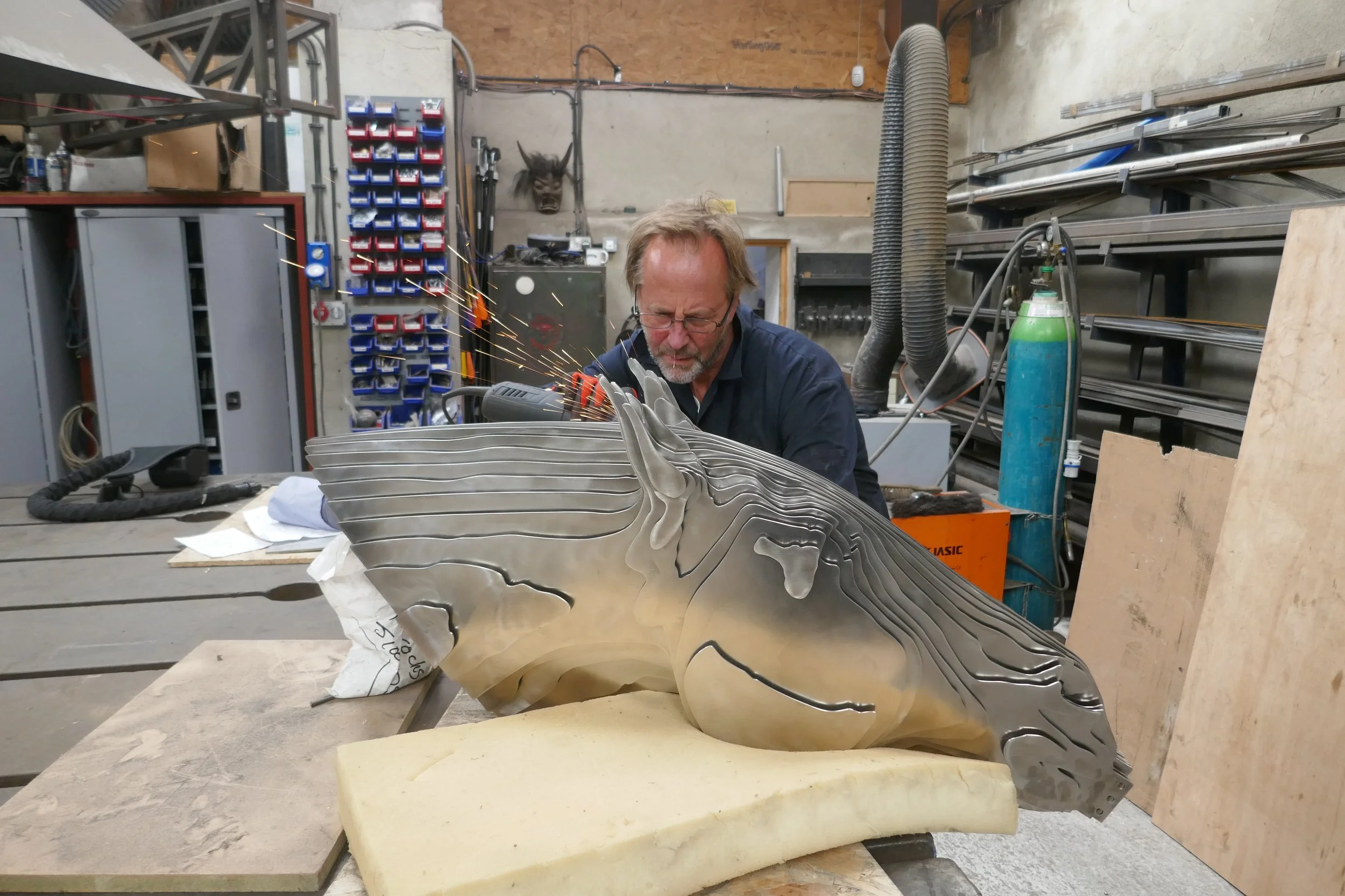 In the making - Drinking Horse V.10.JPG