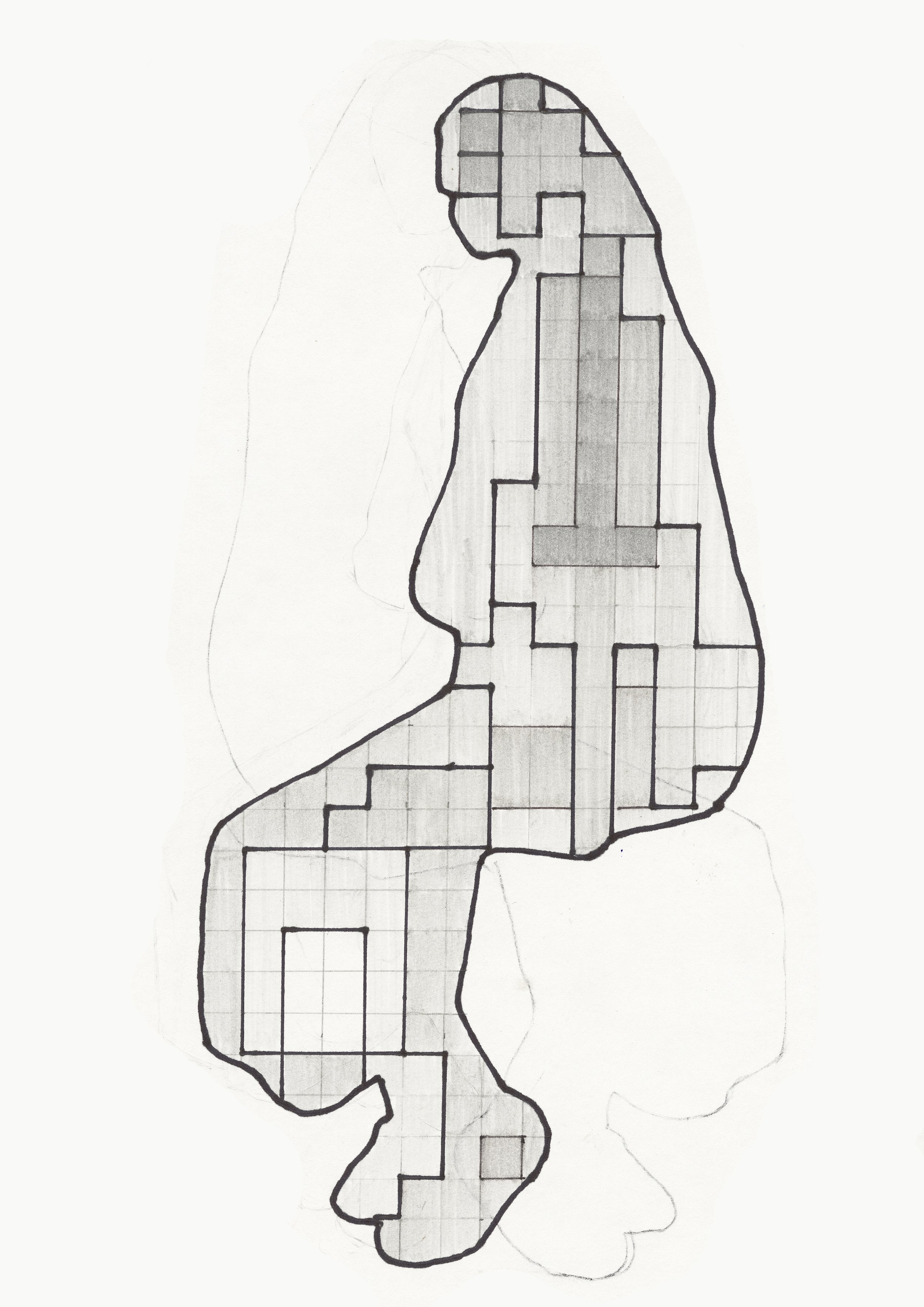 16. Contemplating. A4 print. pencil and pen on paper.jpg