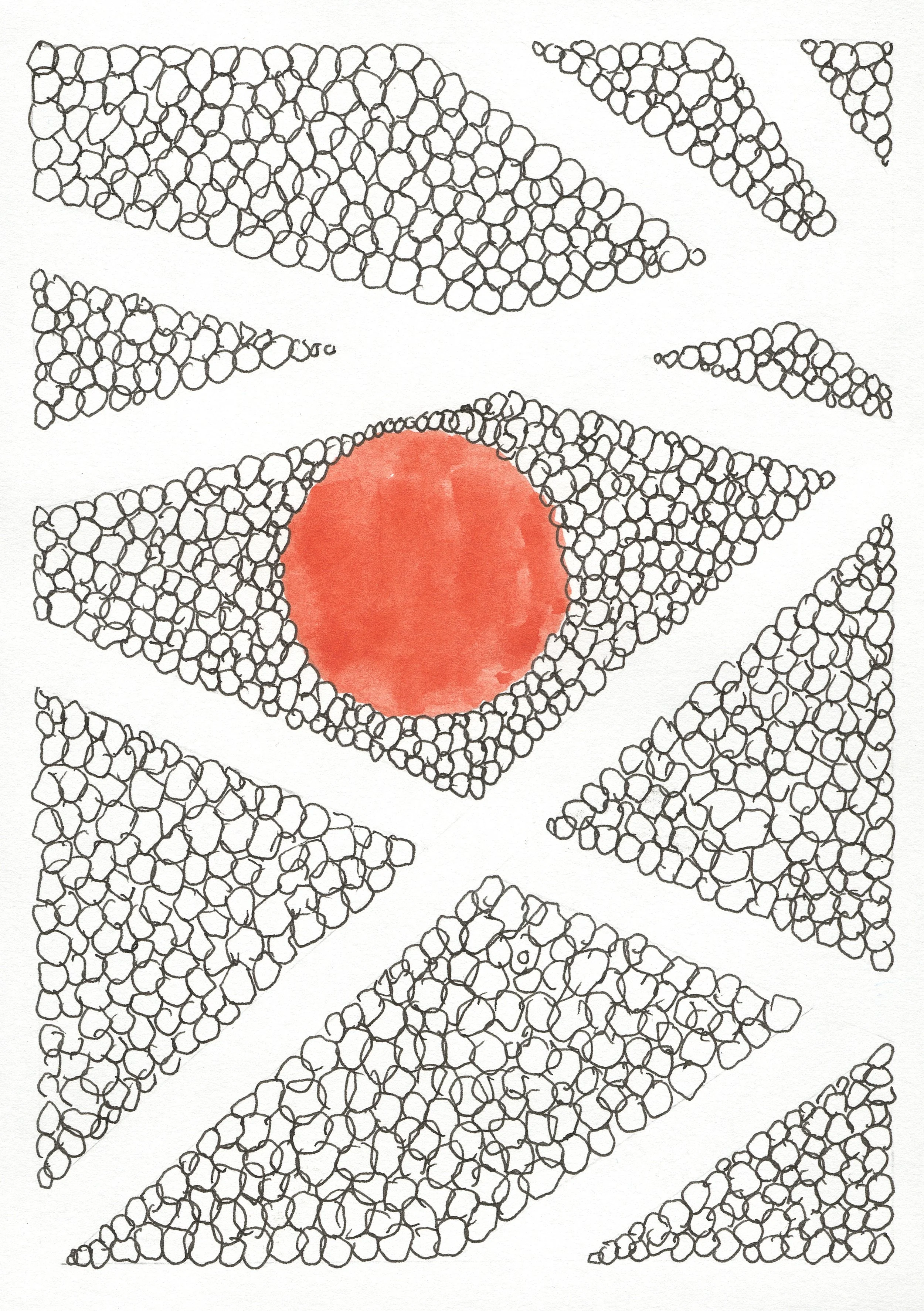 25. Sunrise II. A5 print. pen and watercolour on paper.jpg