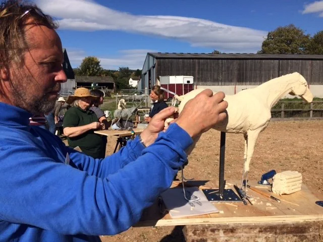 13. Tom sculpting in Shropshire - Sept 2018.JPG