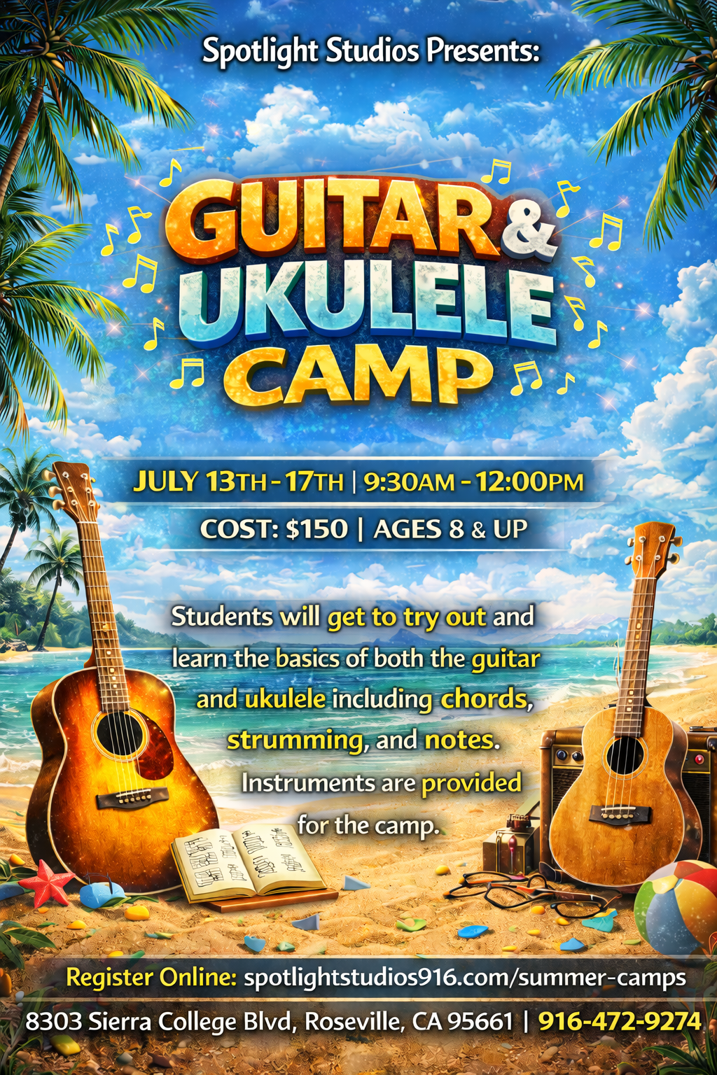 Guitar and Ukulele Camp