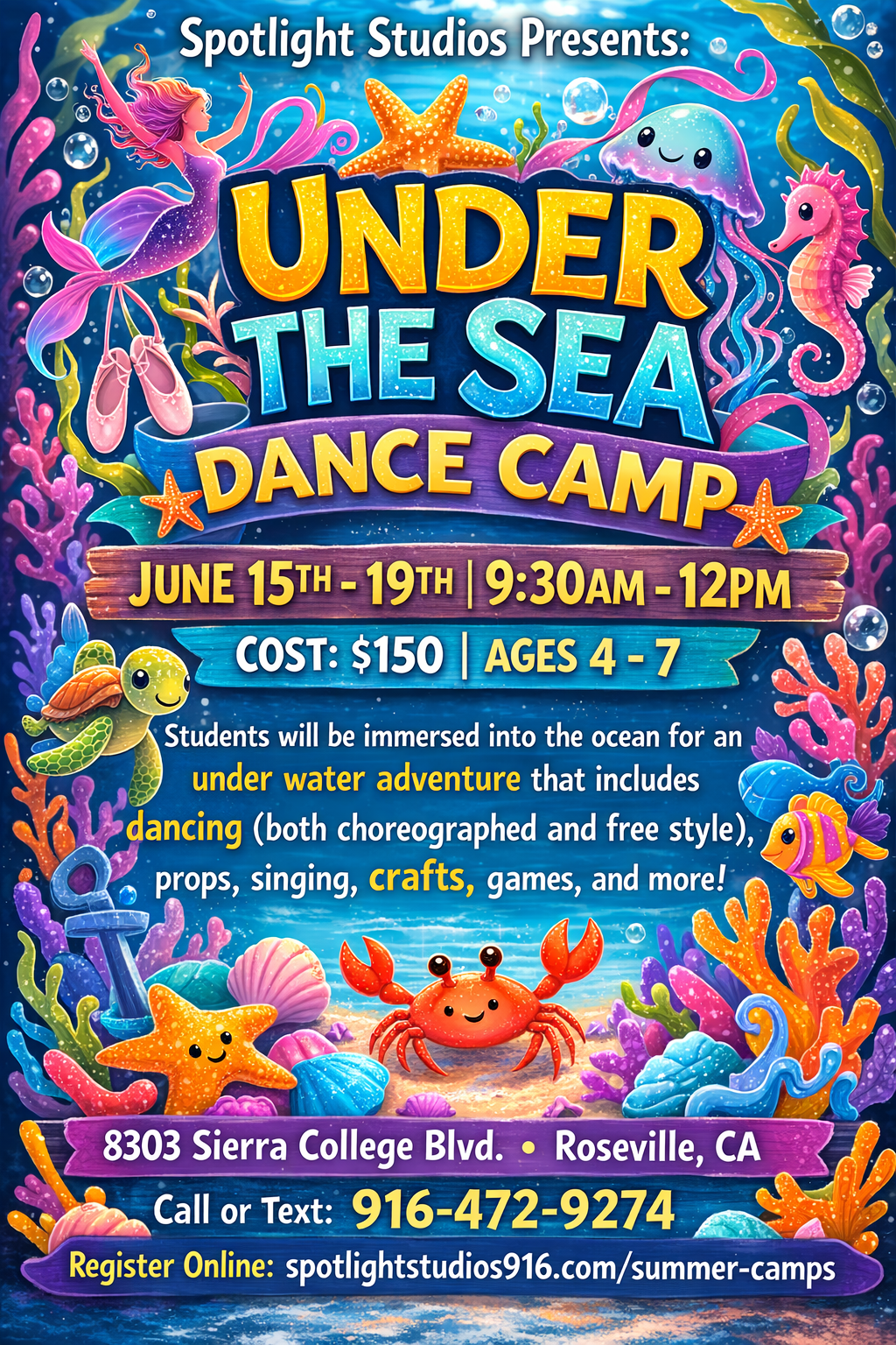 Under the Sea Dance Camp