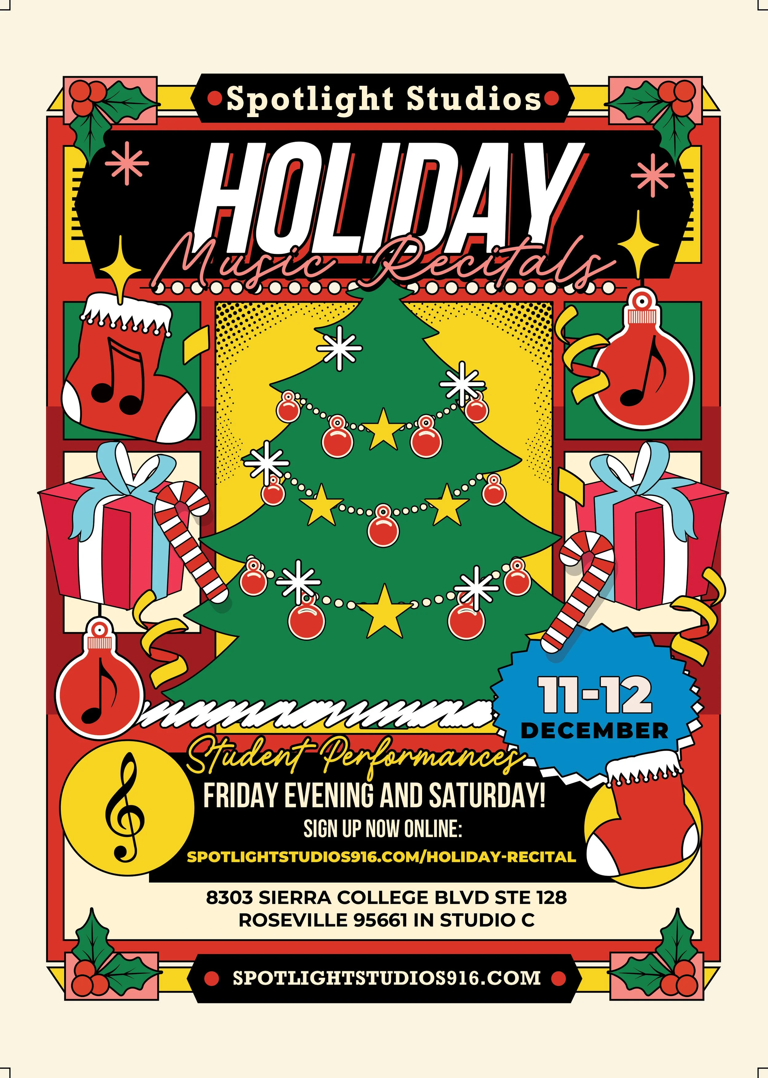 Holiday Recital Registration