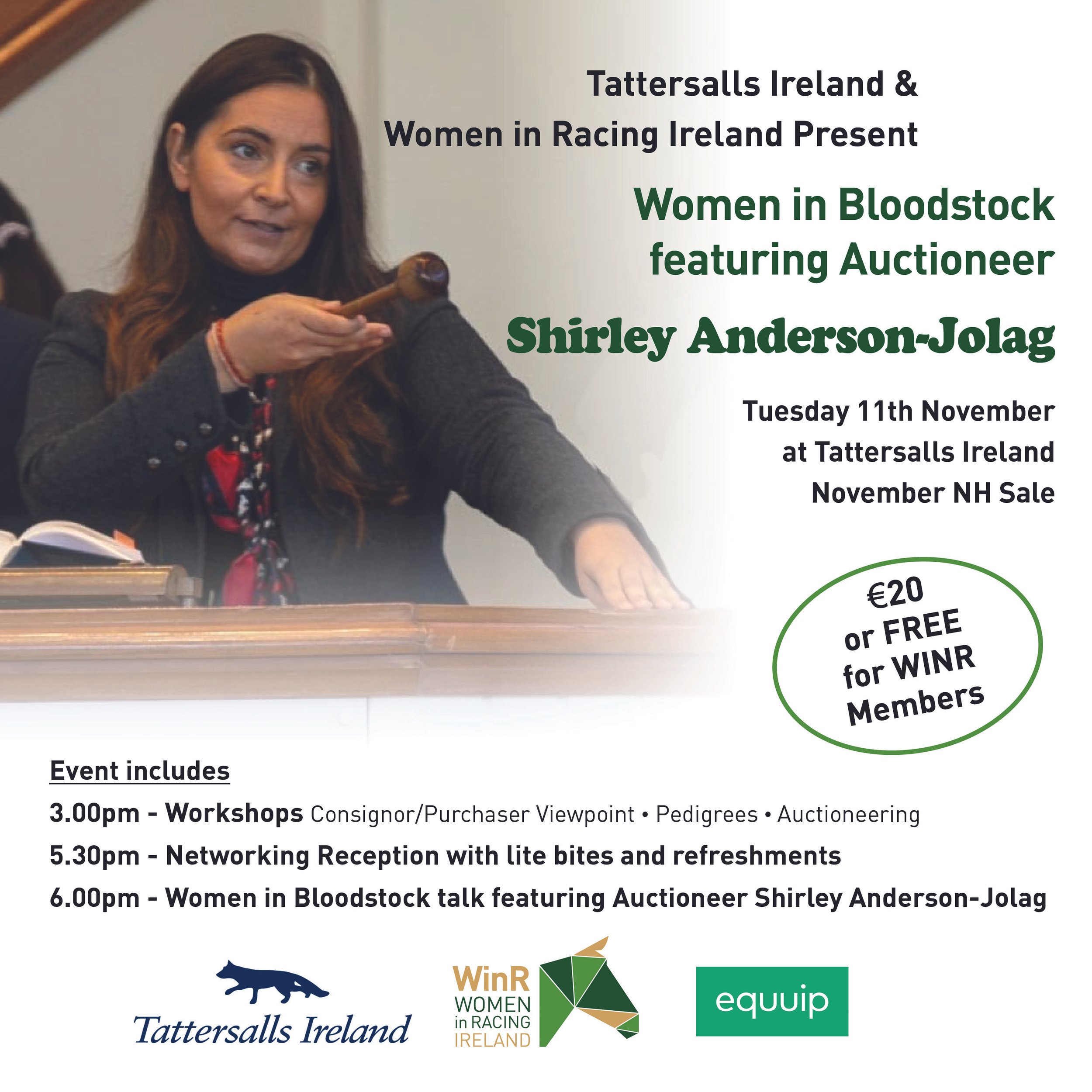 Women in Bloodstock featuring Shirley Anderson-Jolag