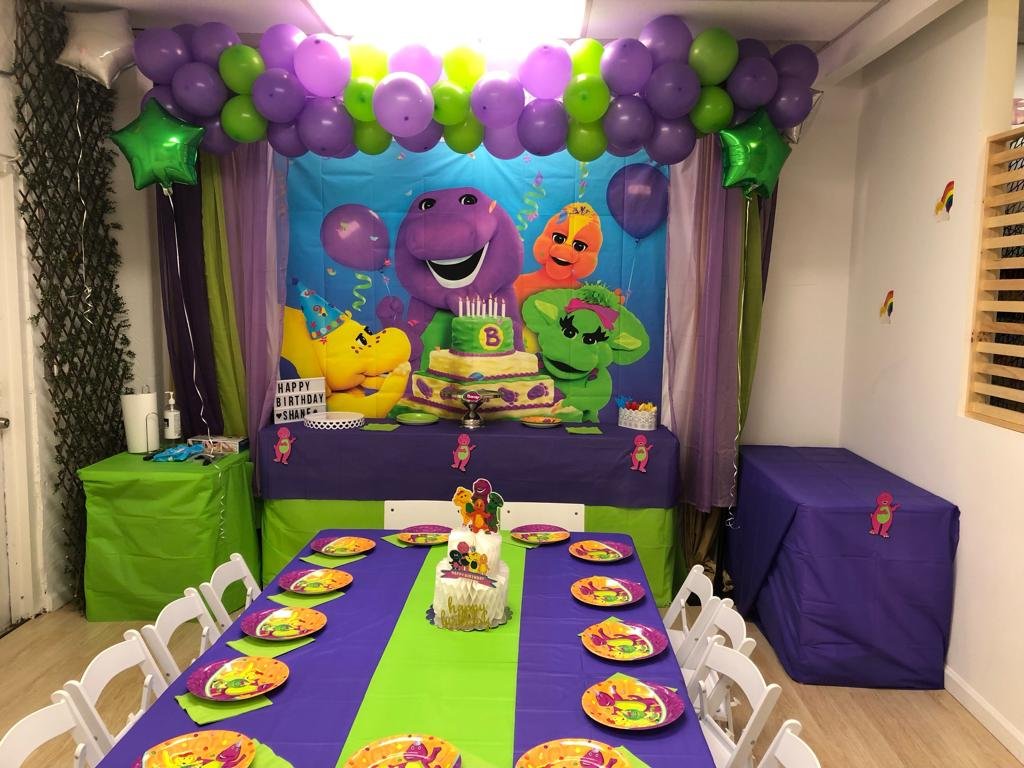 8. Barney- Themed