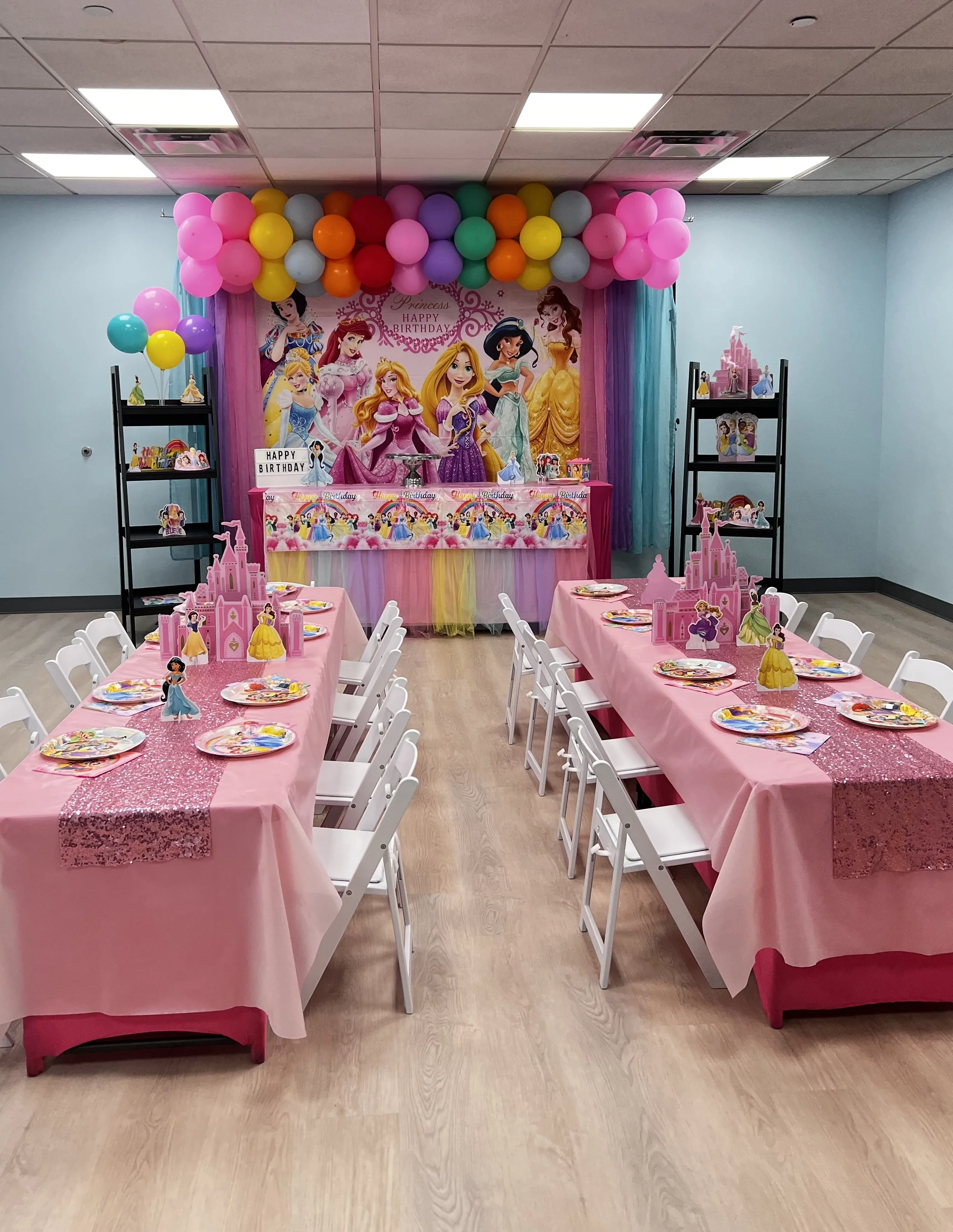 Disney Princess, themed birthday party