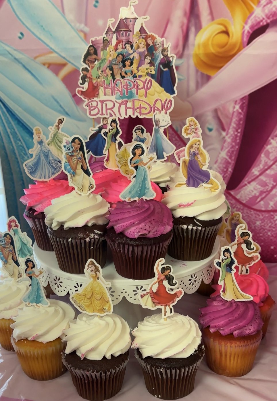 (Extras) - Cupcake Tower w/ Topper