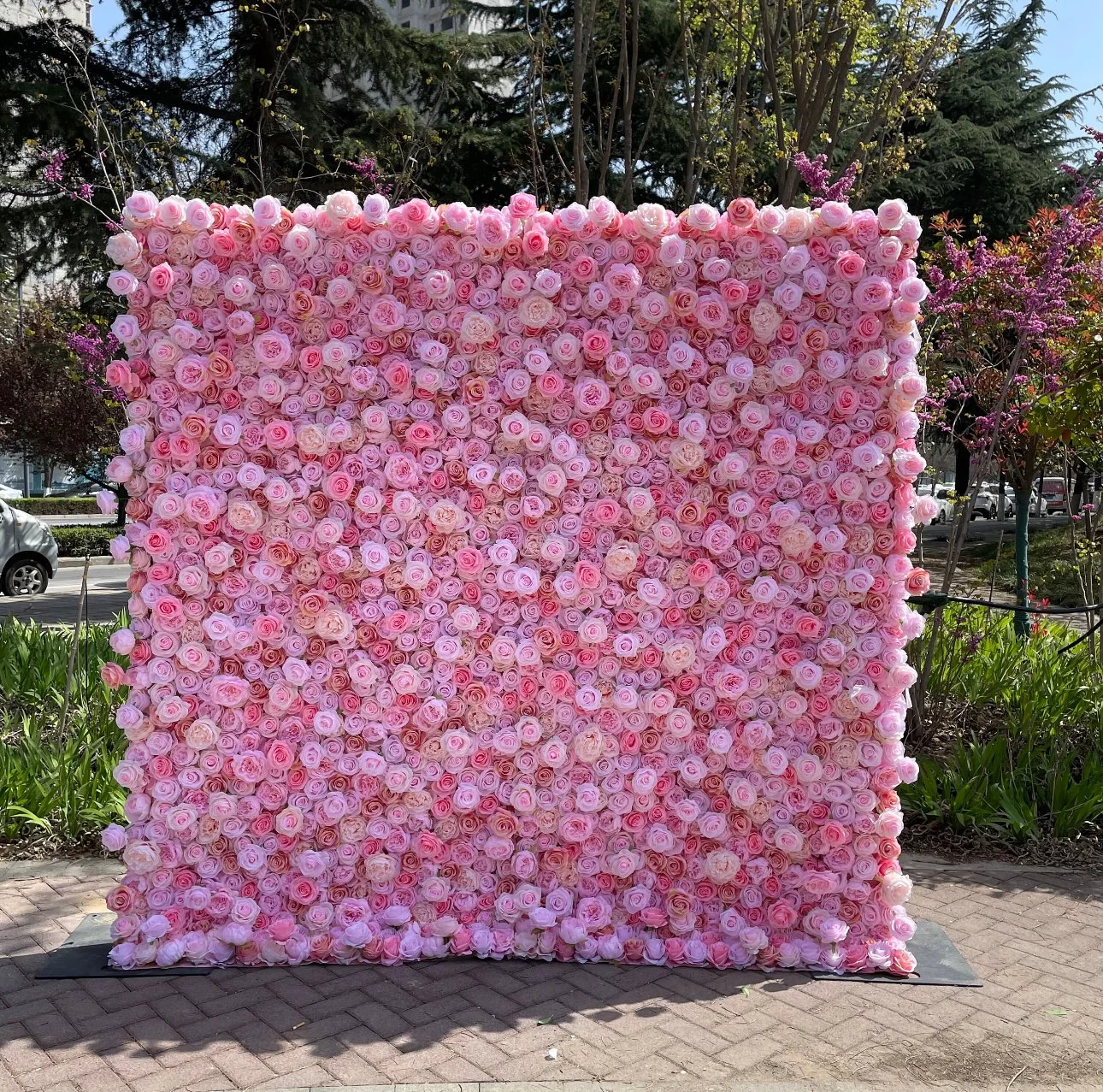 Our luxury high quality flower wall is available for rent in Westchester NY for your next event. We offer numerous flower walls, hedge walls, arch backdrops and more. Our flower walls are perfect for backdrops, photo areas, your bridal table, & more.