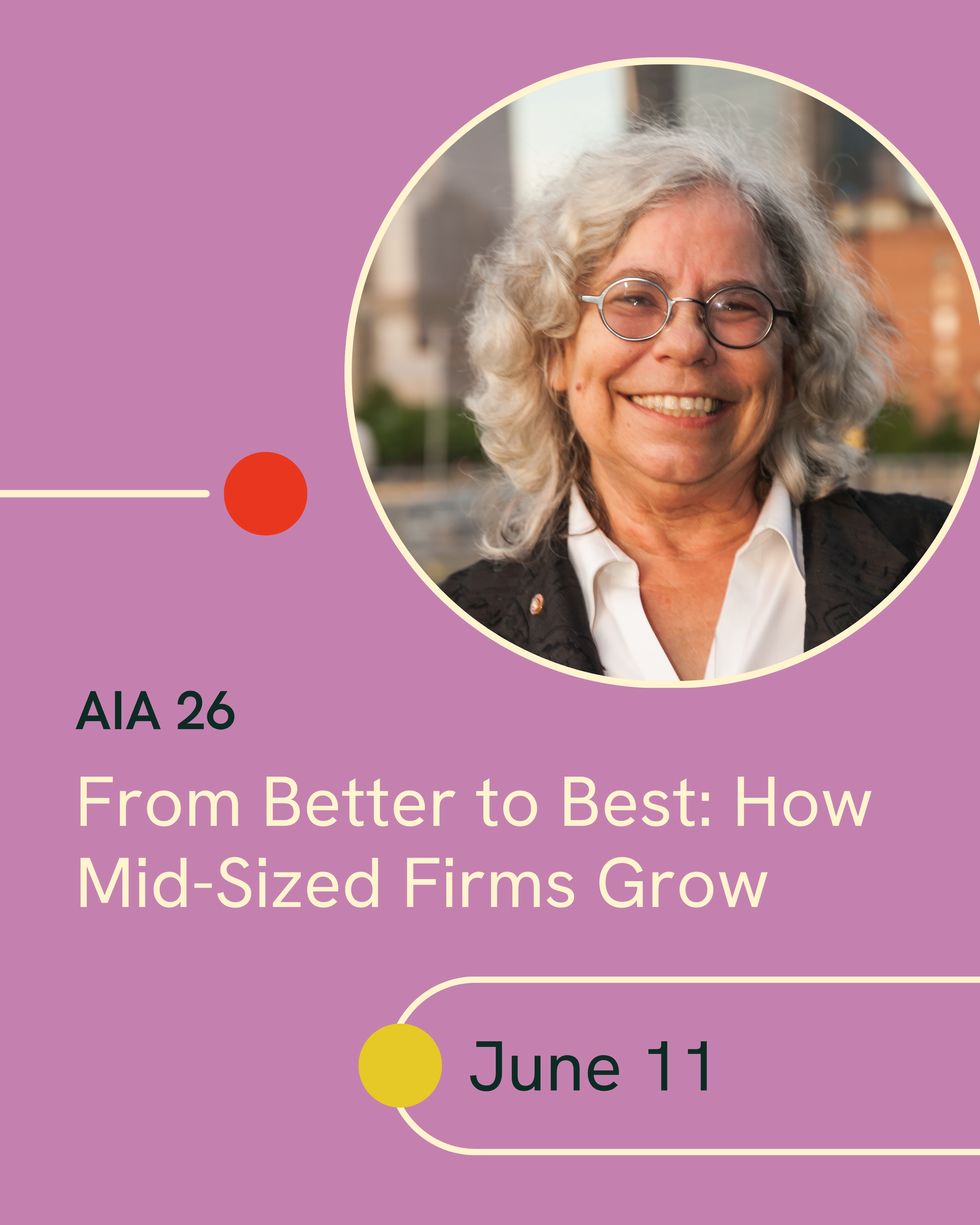 AVEC at AIA 26: Rena Klein, FAIA