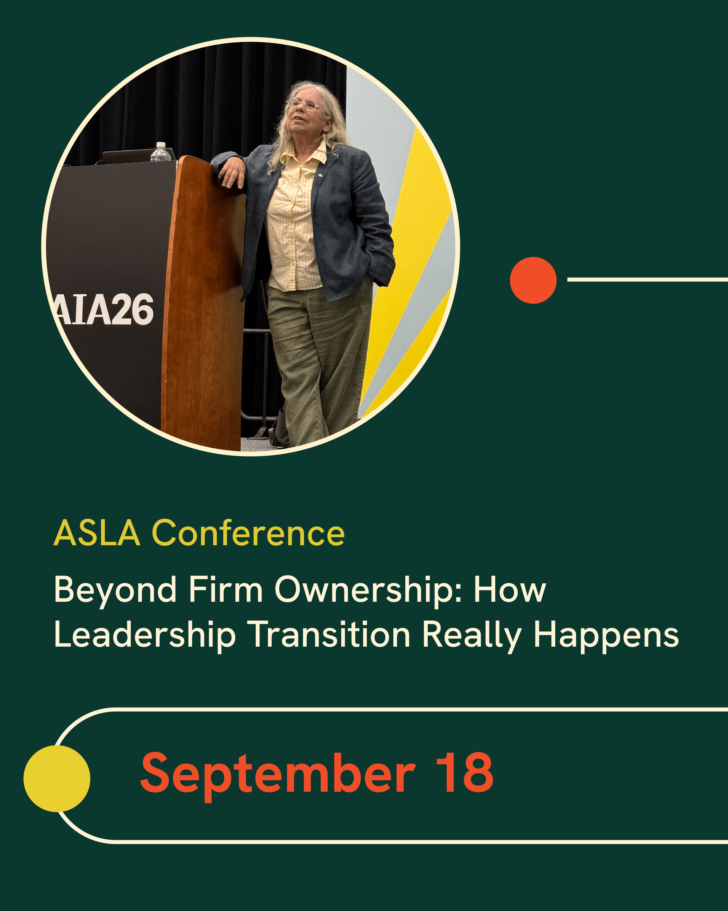 AVEC at ASLA 26: Rena Klein, FAIA 