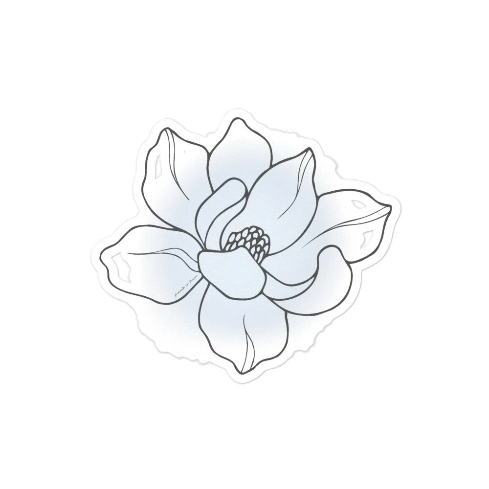 .M.O.M. Magnolia Sticker