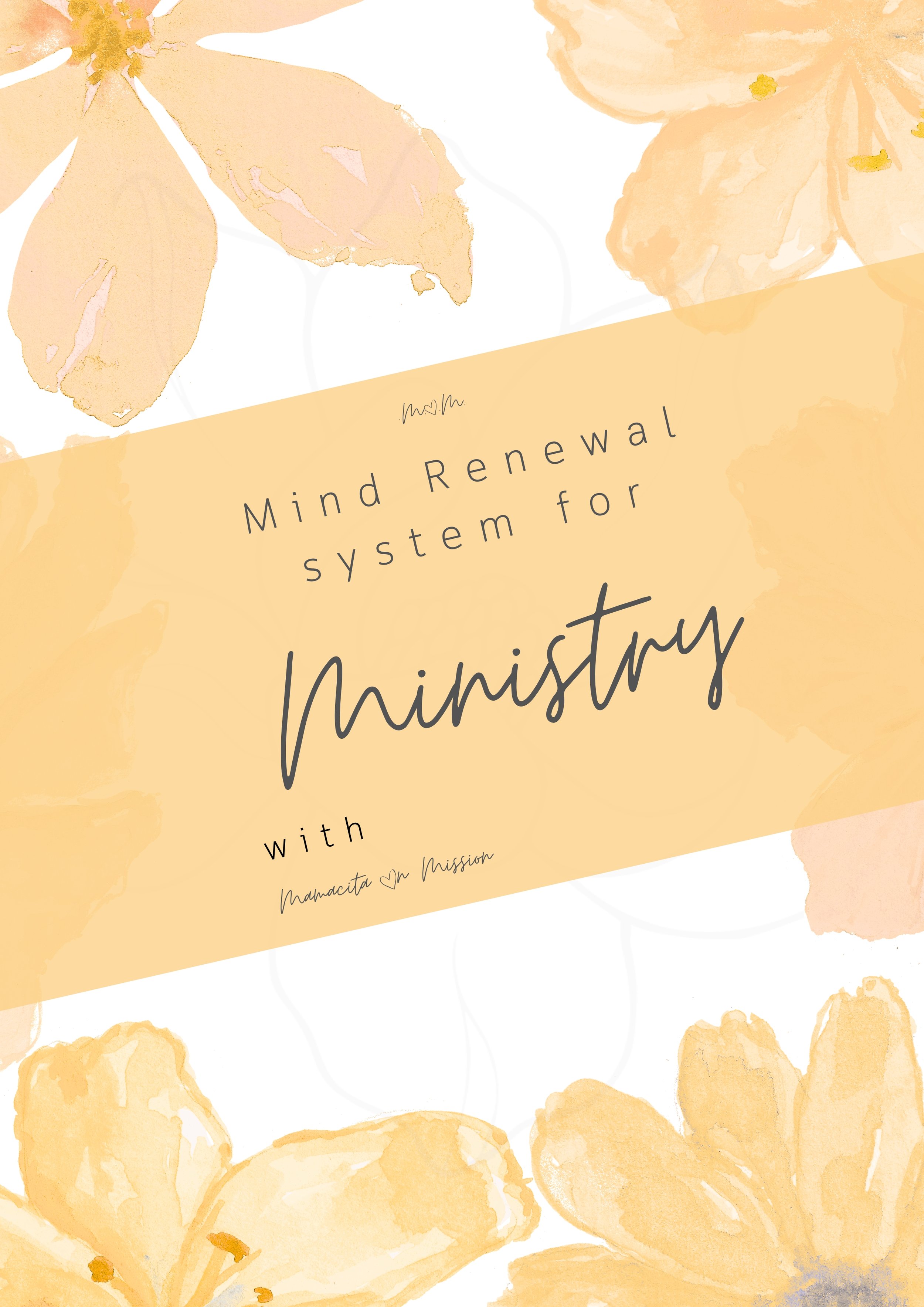 Your Ministry Mind Renewal System