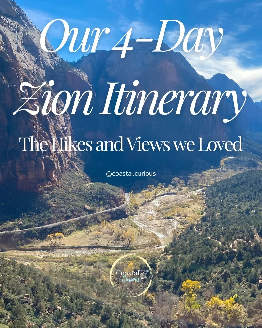 Zion&rsquo;s beauty lived up to the hype, and then some. From iconic bucket-list hikes to quieter trails that surprised us, the days were all about views that made us stop and take it all in. 

One thing I can&rsquo;t recommend enough: renting e-bike